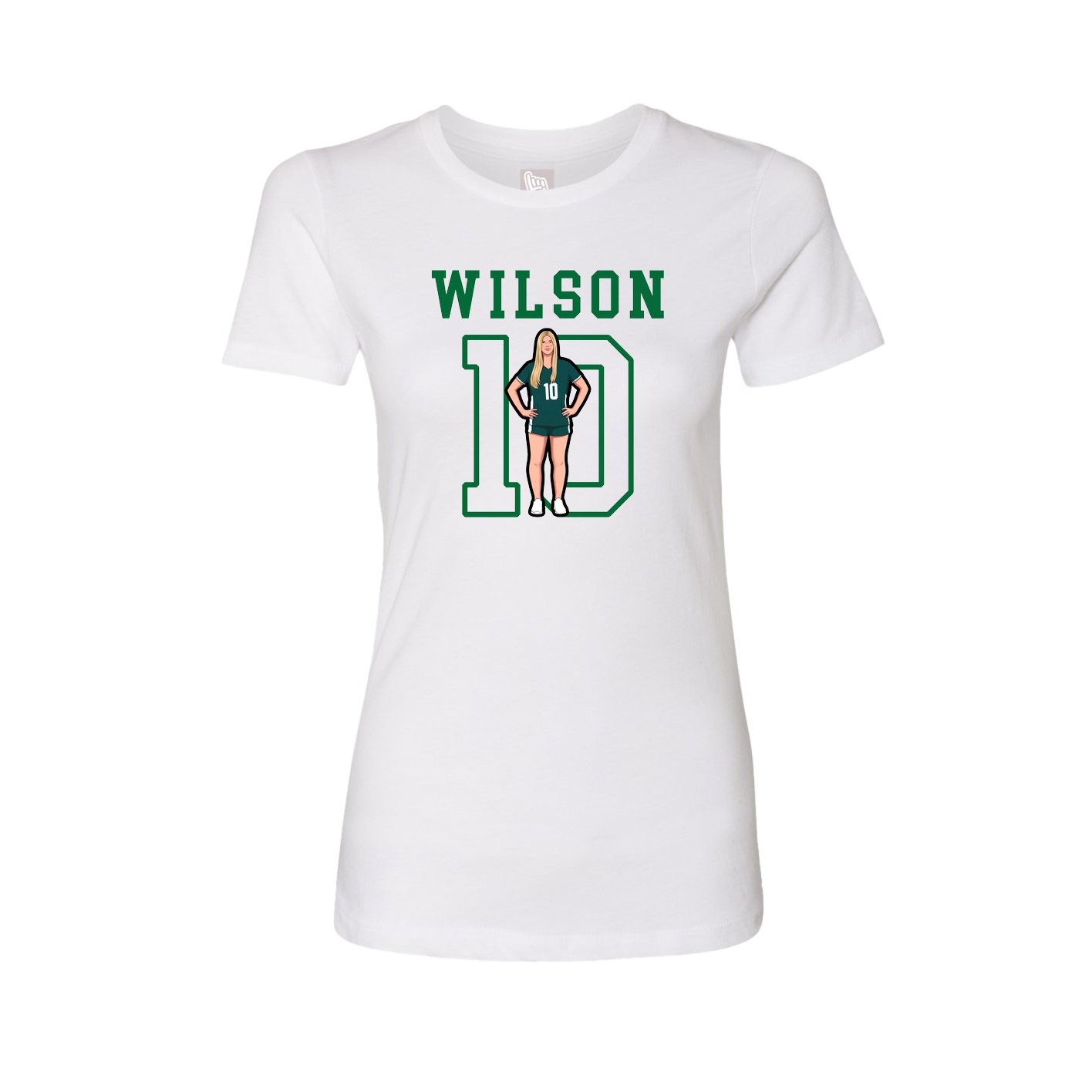 Fitted Women's Tee — Shirsey in White