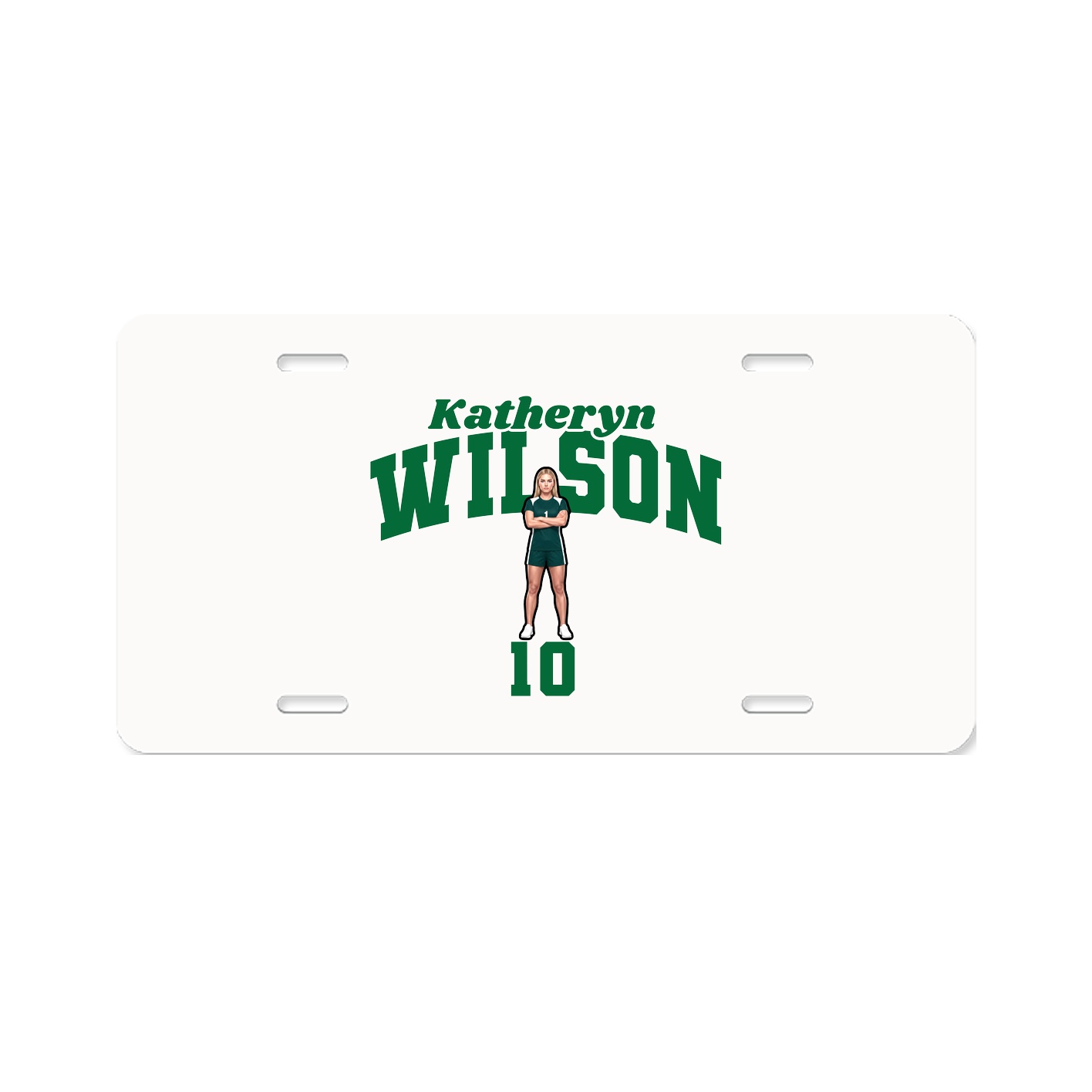 License Plate — Signature Arch in Classic