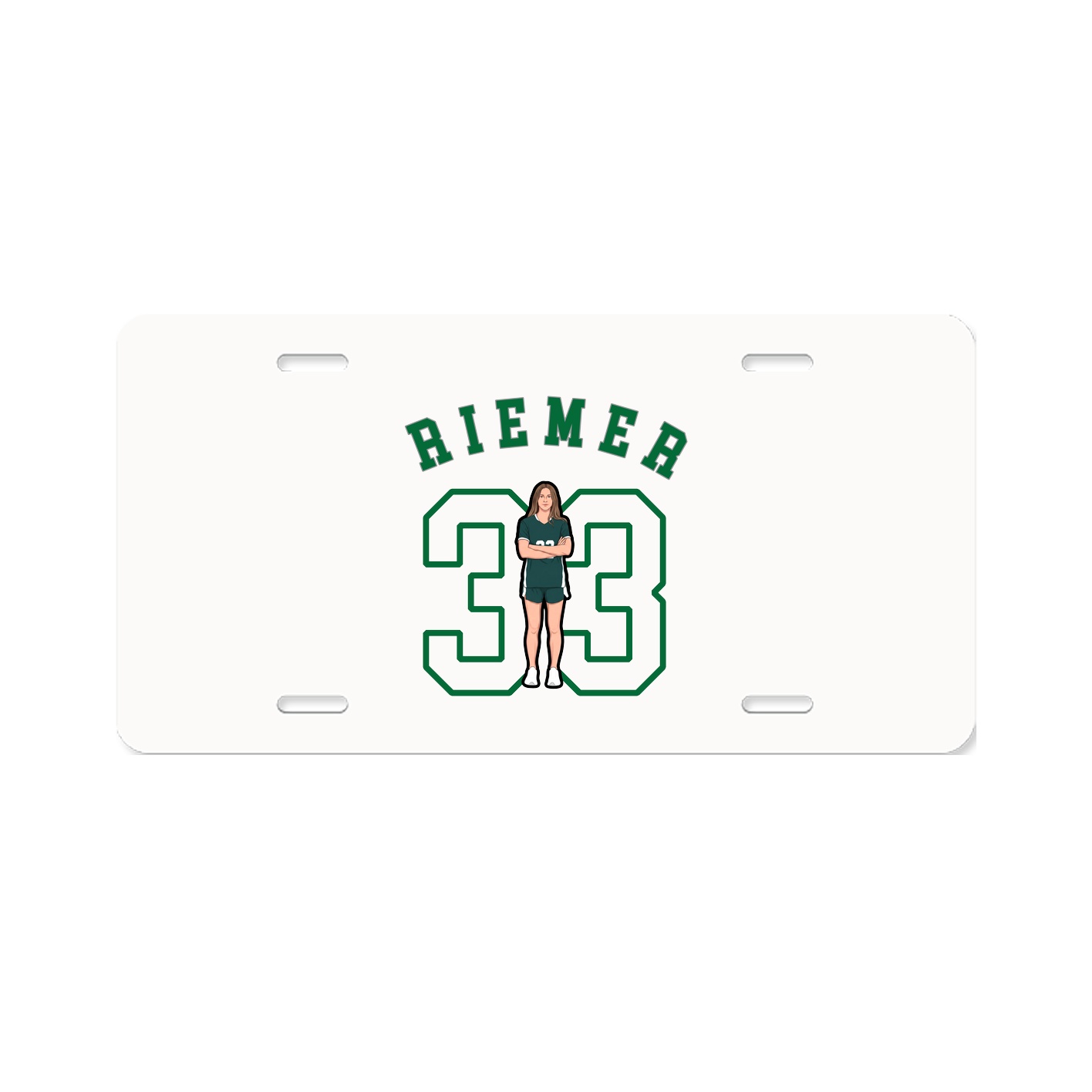 License Plate — Shirsey Arch in Classic