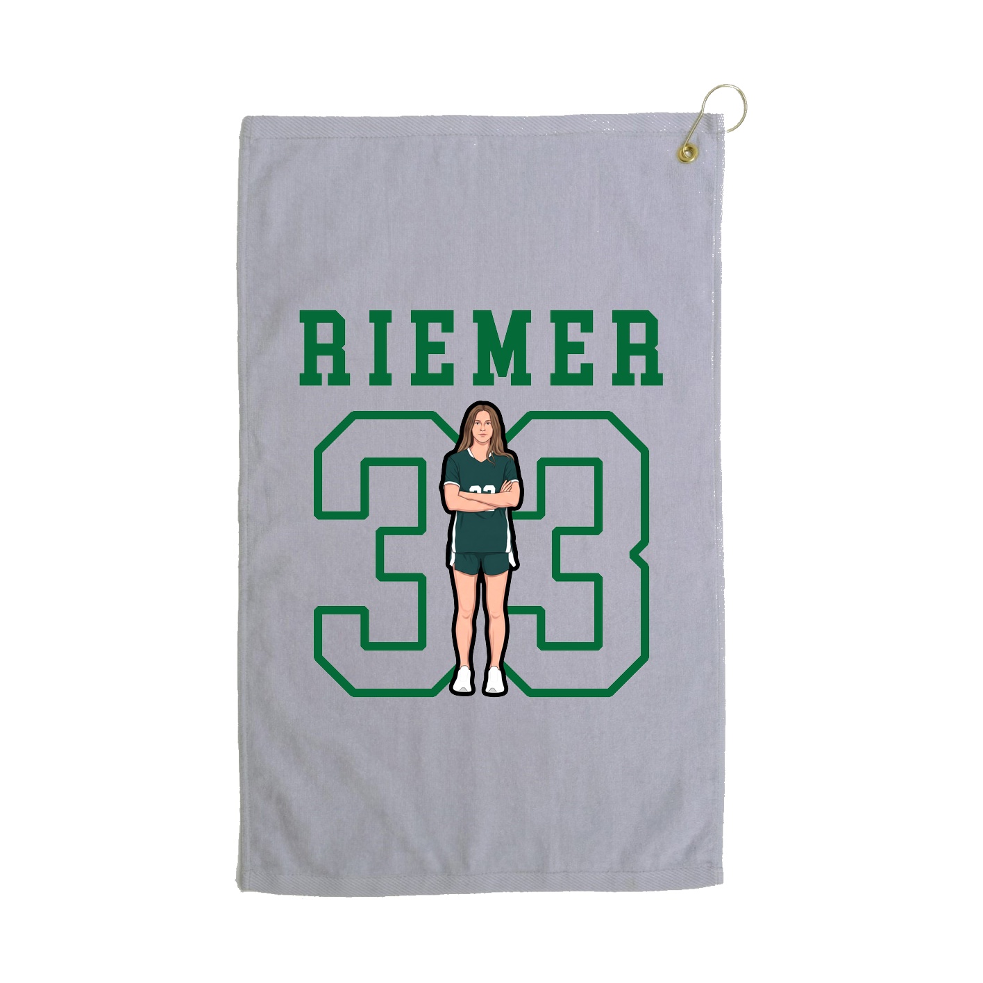 Golf Towel — Shirsey in Grey