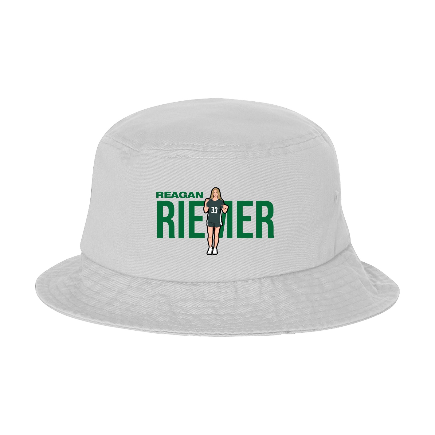 Bucket Cap — Player Name in White