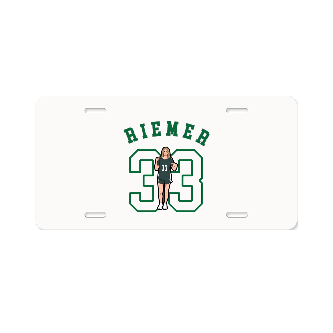 License Plate — Shirsey Arch in Classic