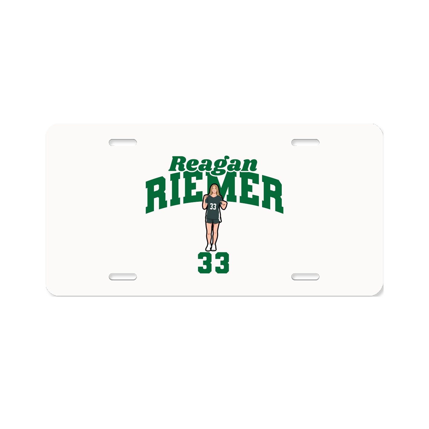 License Plate — Signature Arch in Classic