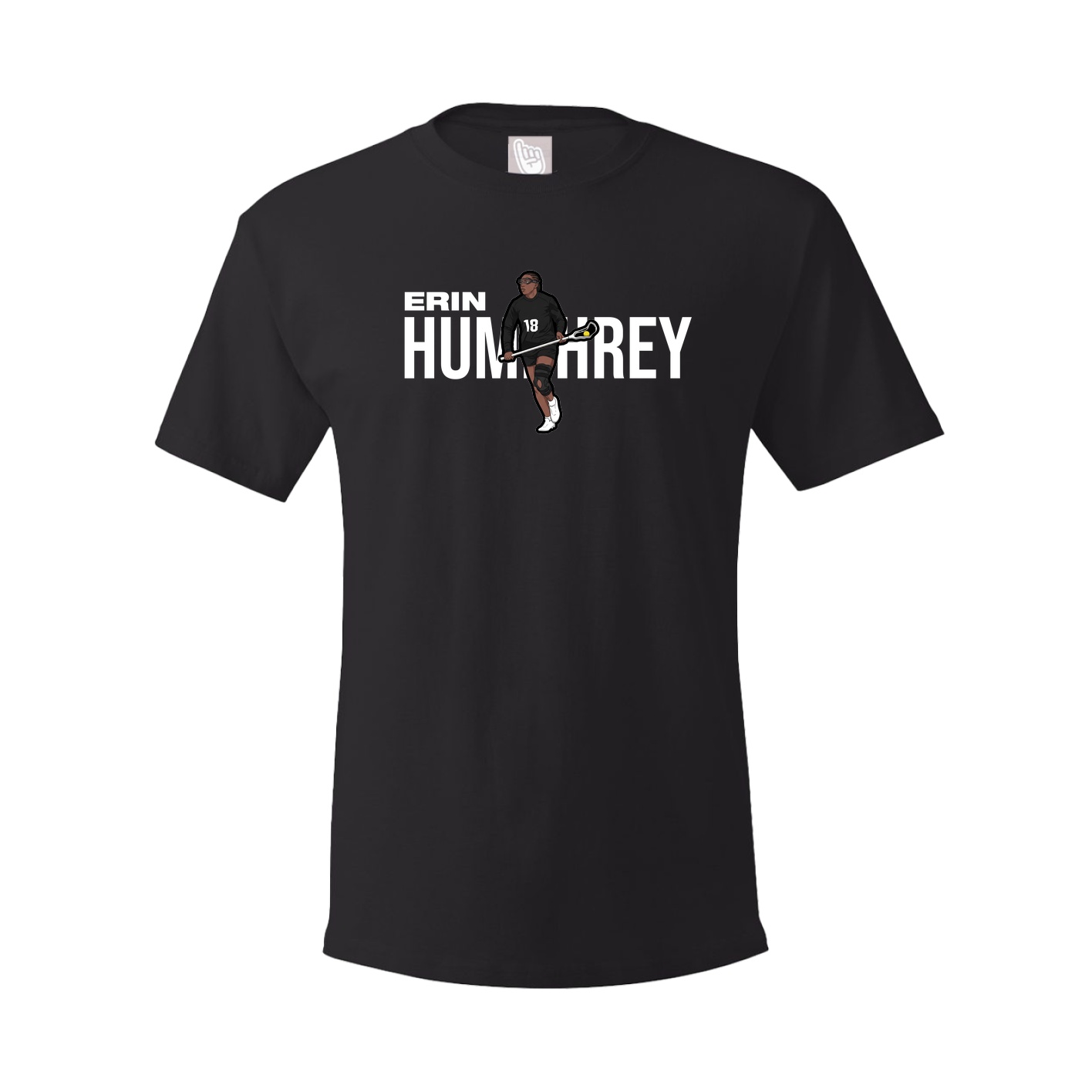 Youth Tee — Player Name in Black