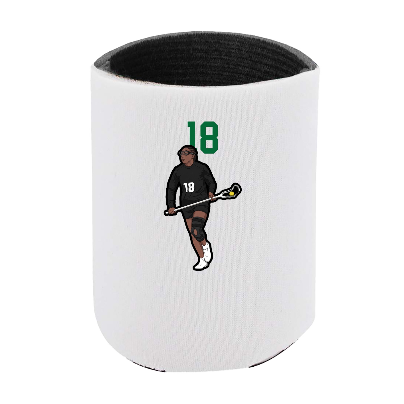 Can Holder — Number Top in White
