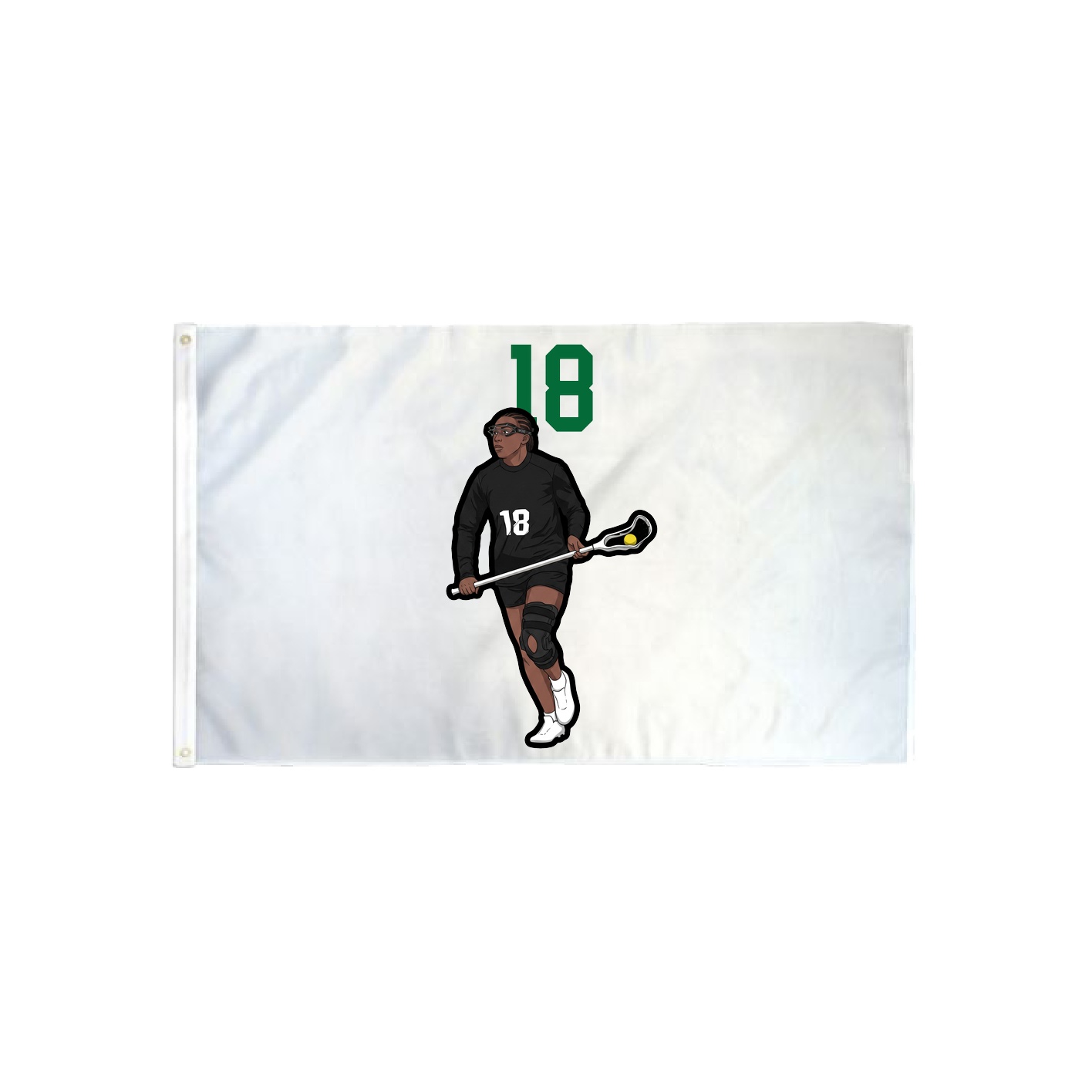 3x5 Flag — Number Top in Classic