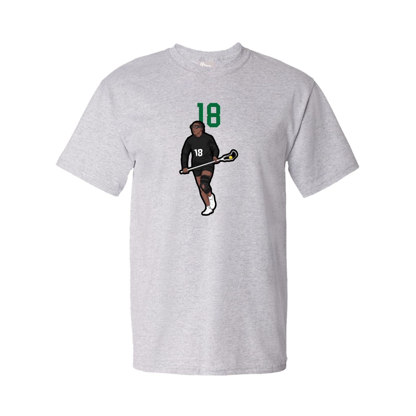 Tee — Number Top in Grey
