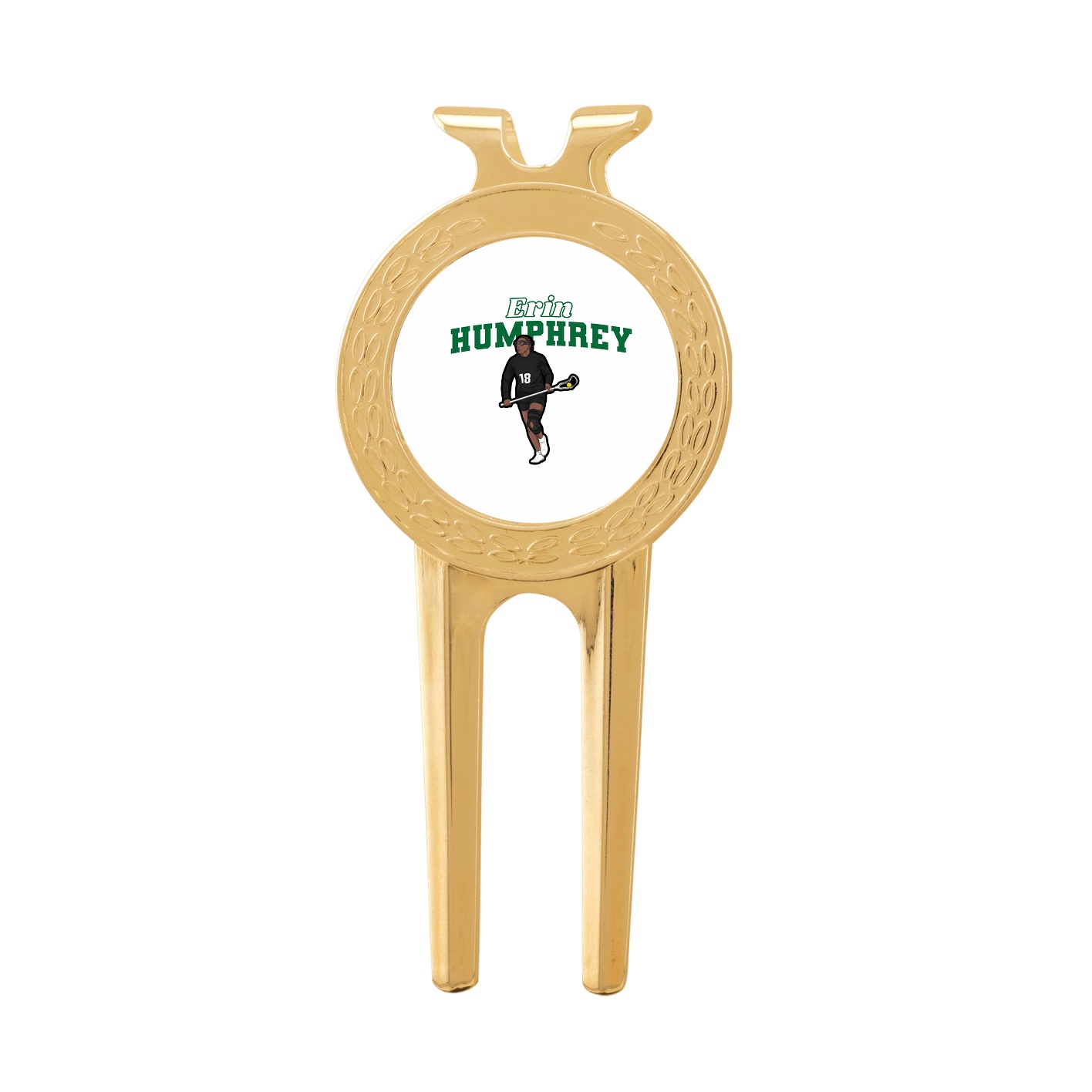 Divot Tool with Ball Marker — Name Arch in Classic