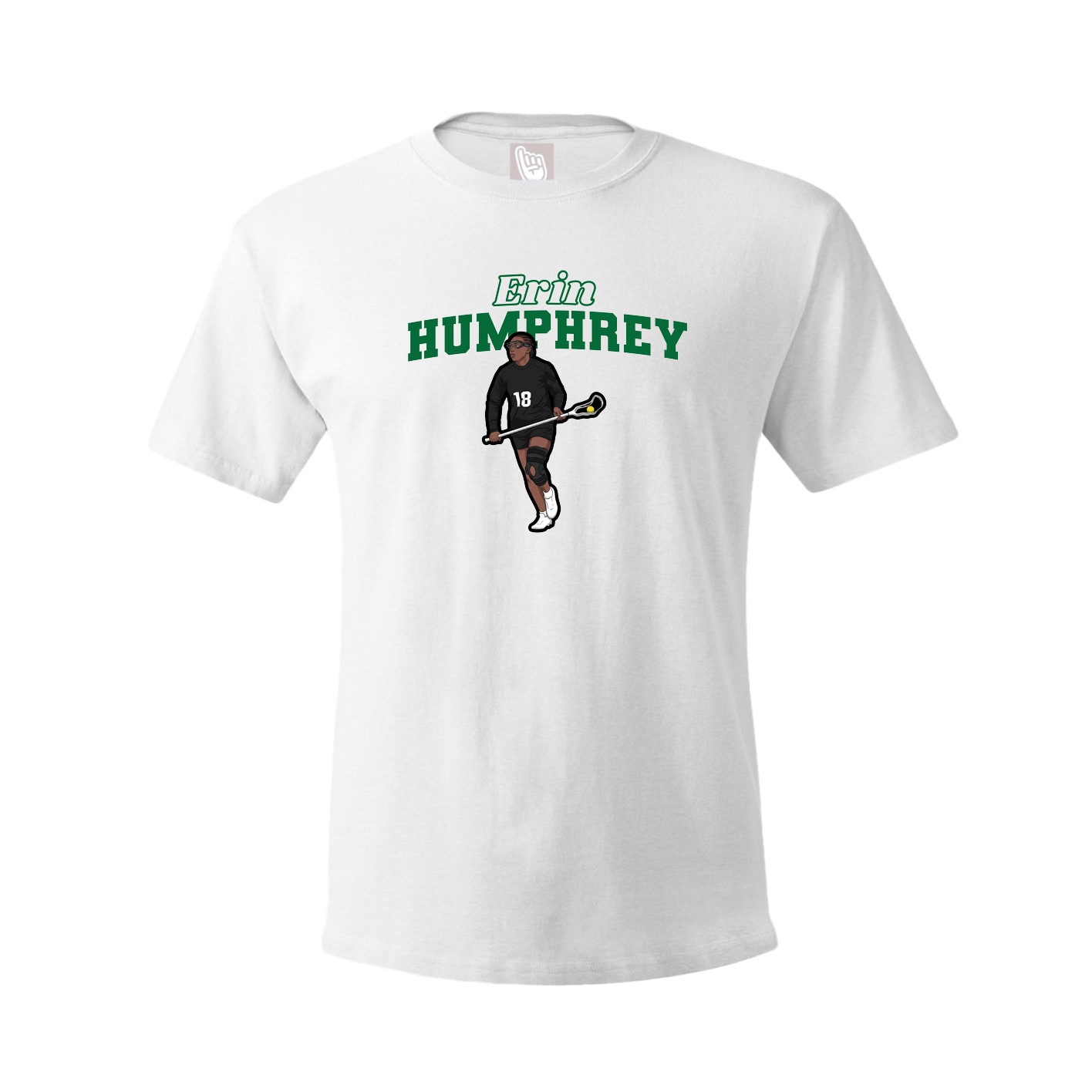 Tee — Name Arch in White