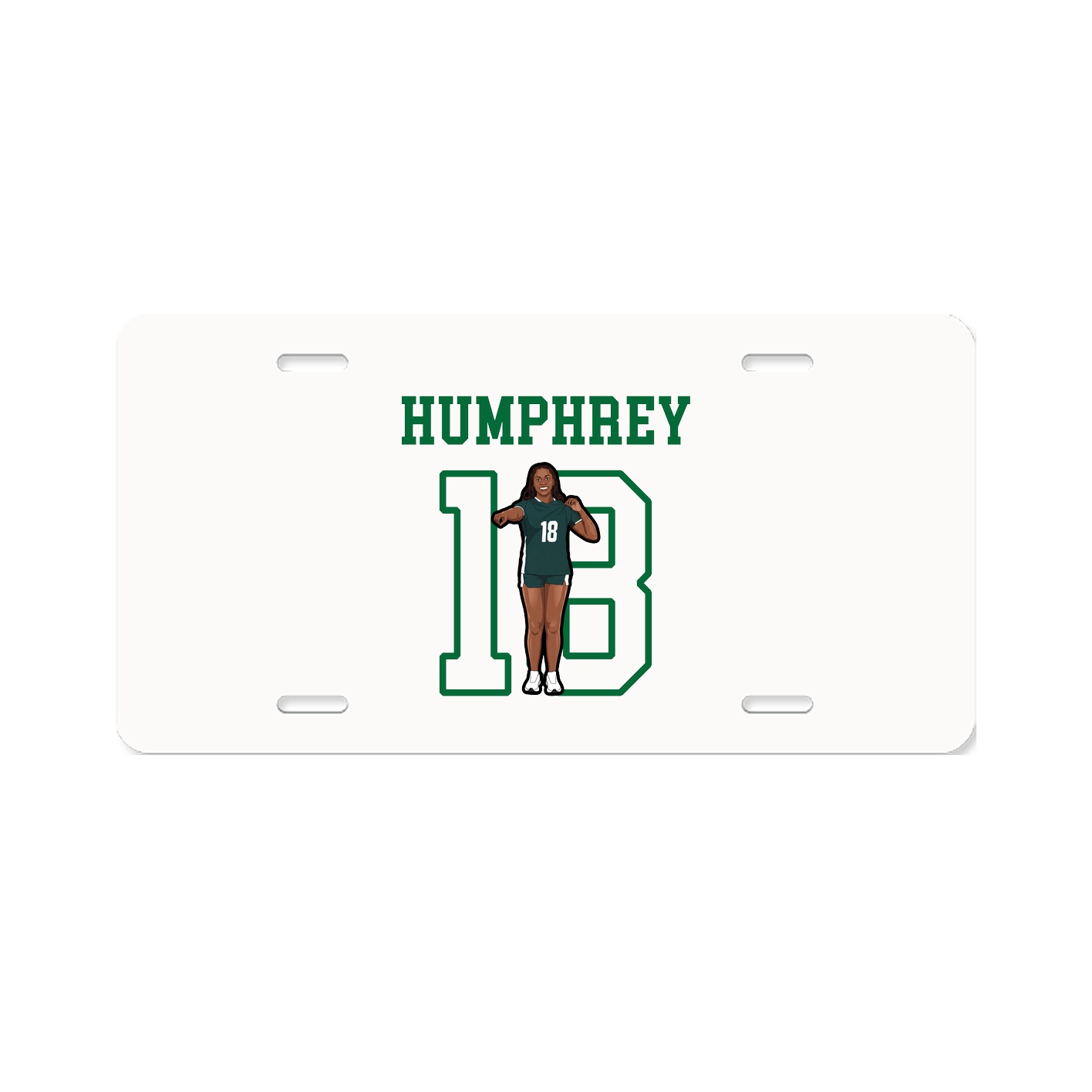 License Plate — Shirsey in Classic