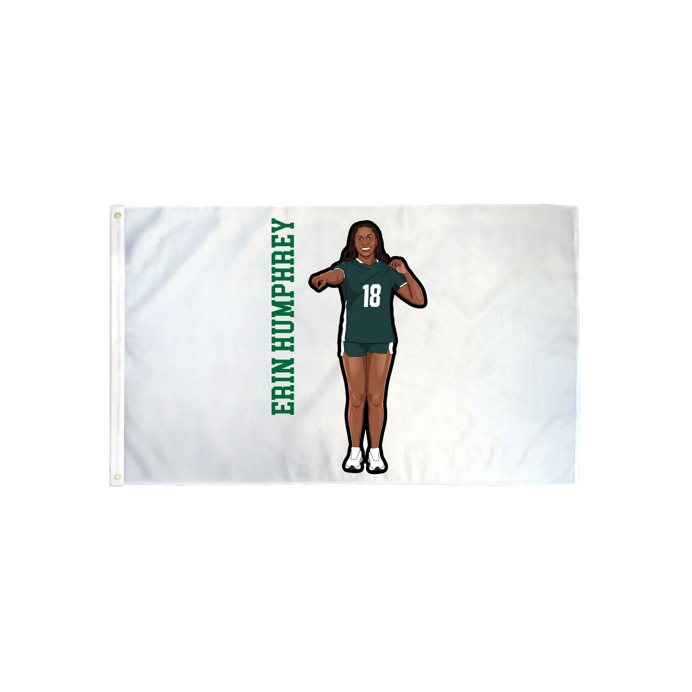 3x5 Flag — Name Vertical in Classic