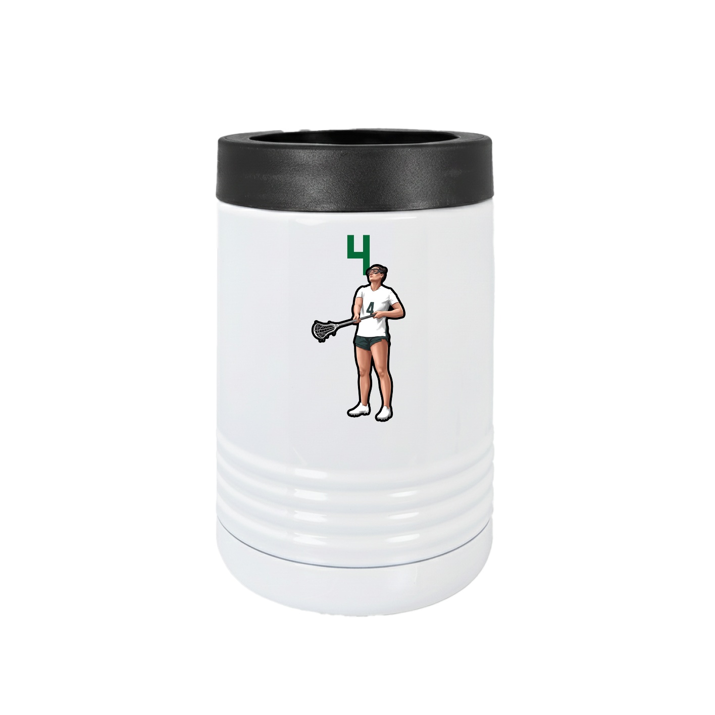 Beverage Holder — Number Top in White