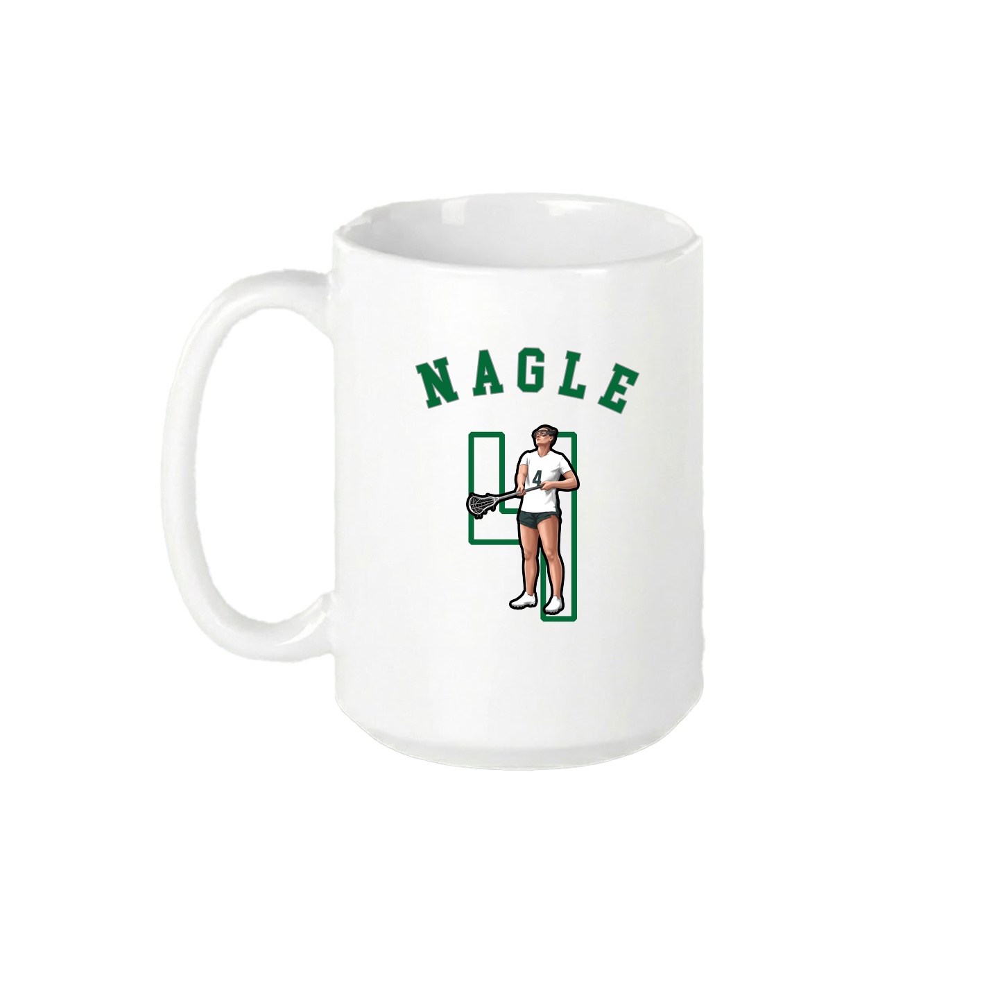 15oz Coffee Mug — Shirsey Arch in White