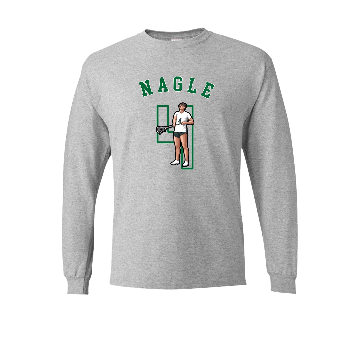 Long Sleeve Tee — Shirsey Arch in Grey