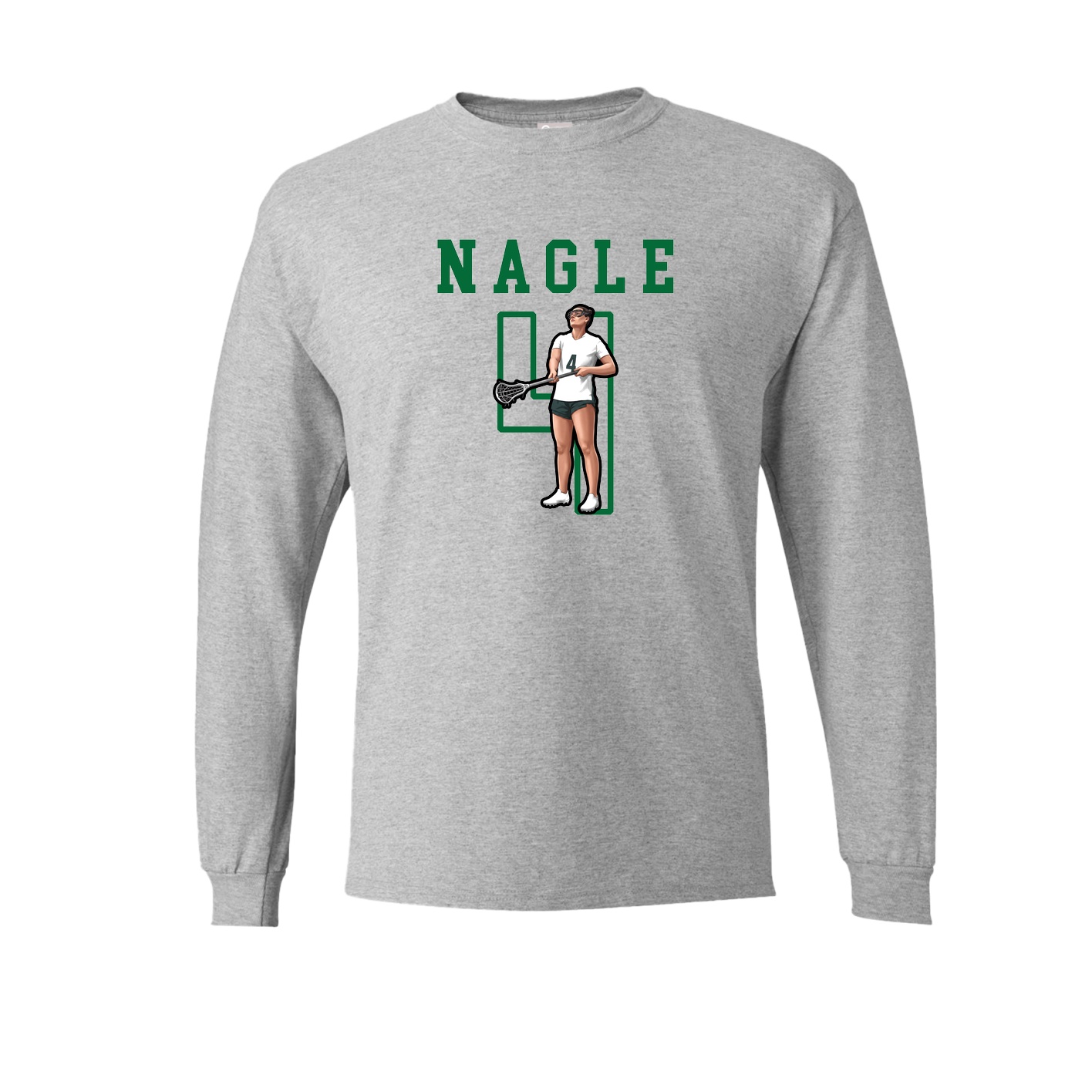 Long Sleeve Tee — Shirsey in Grey