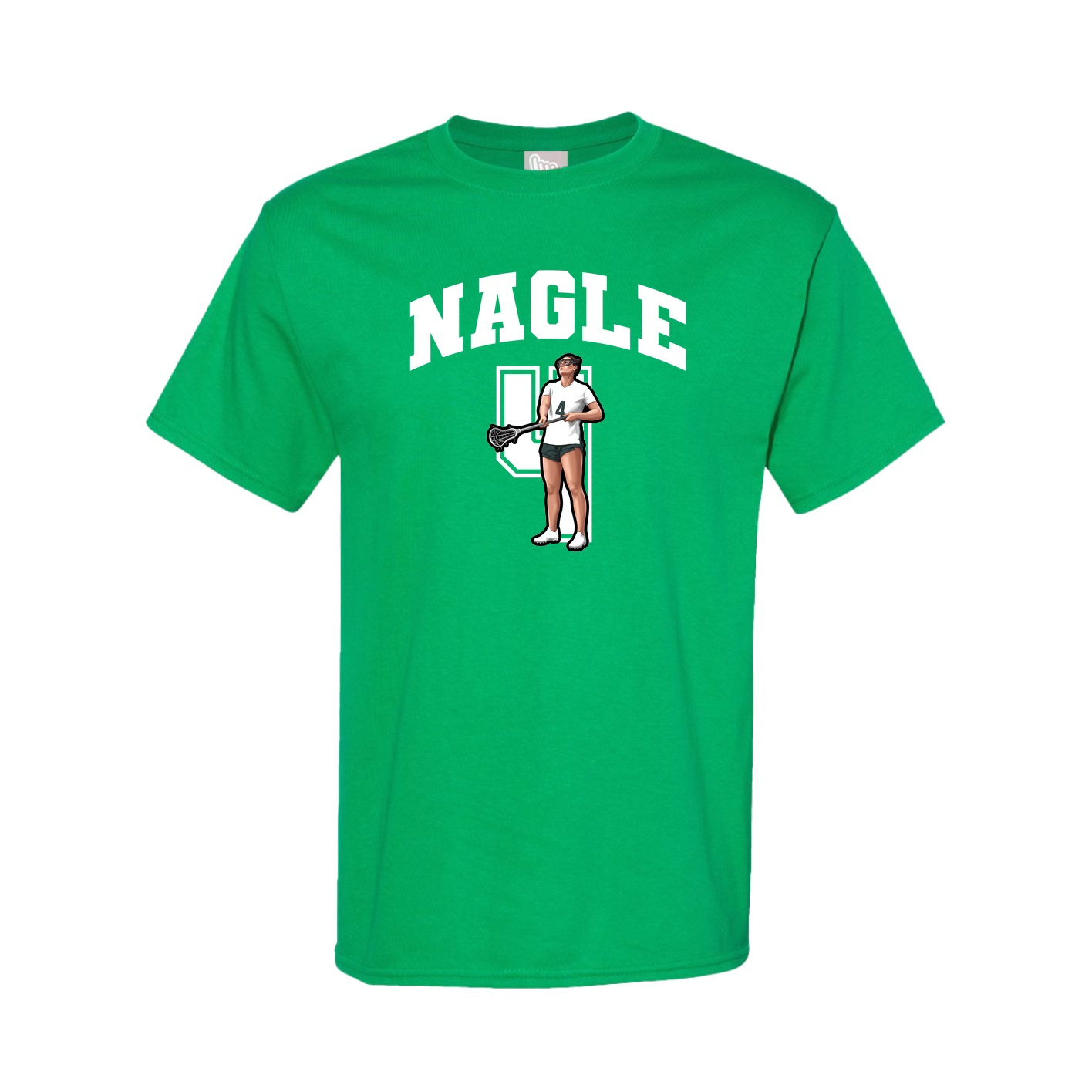 Tee — Number in Green