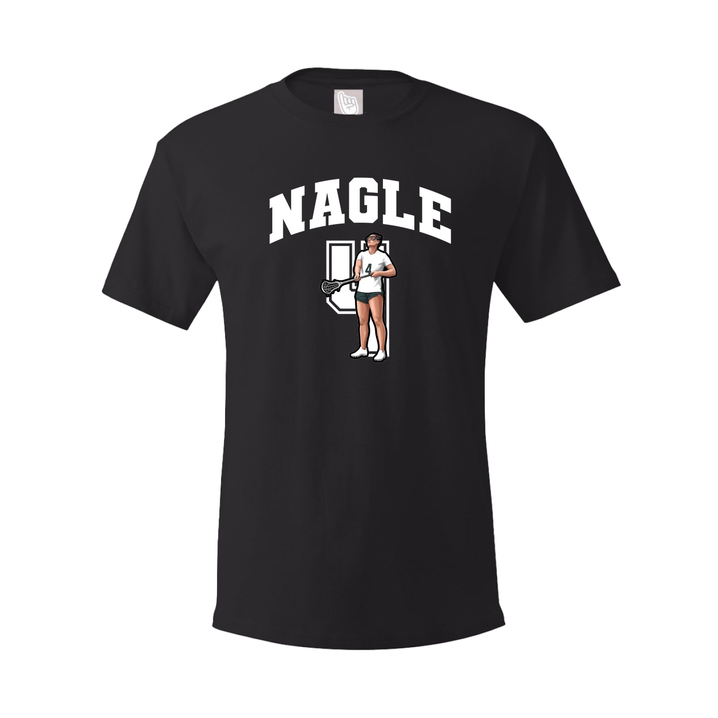 Youth Tee — Number in Black