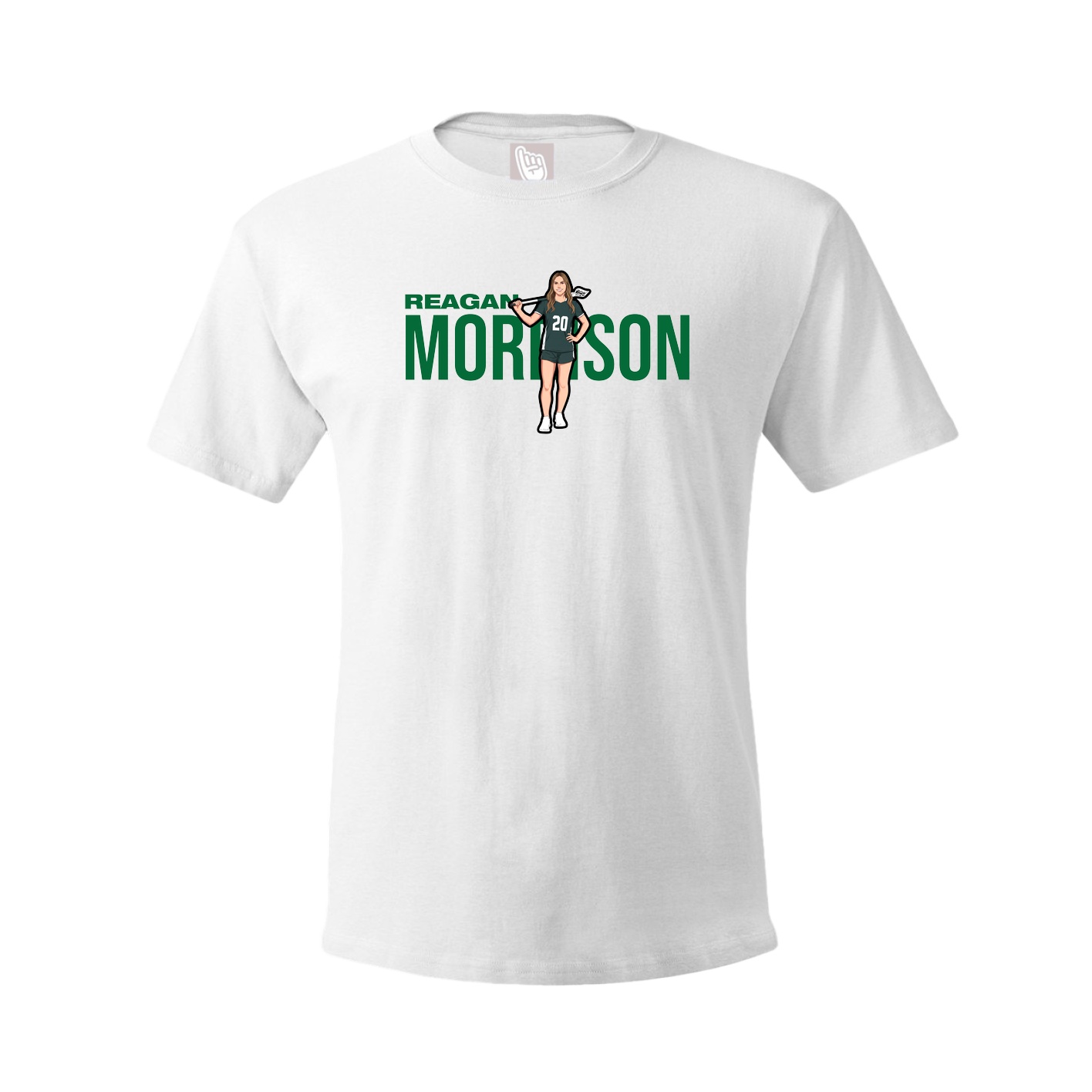 Tee — Player Name in White