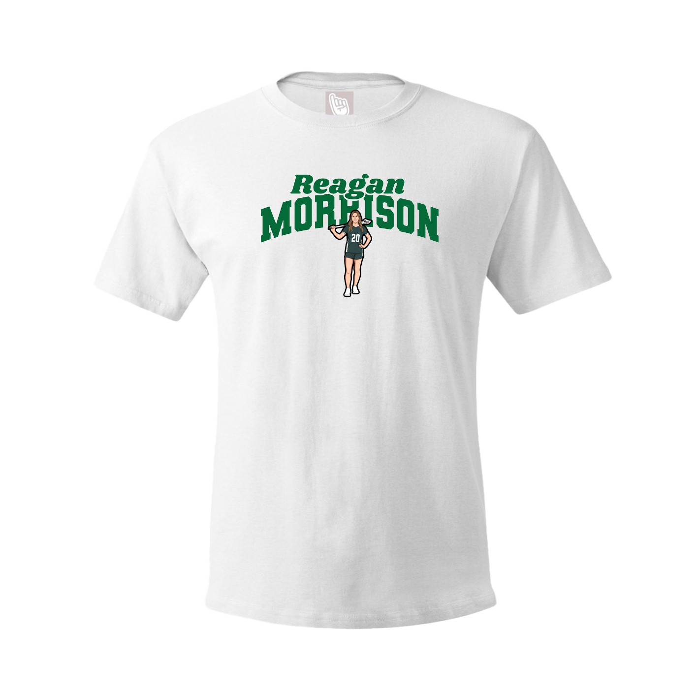 Youth Tee — Signature Arch in White