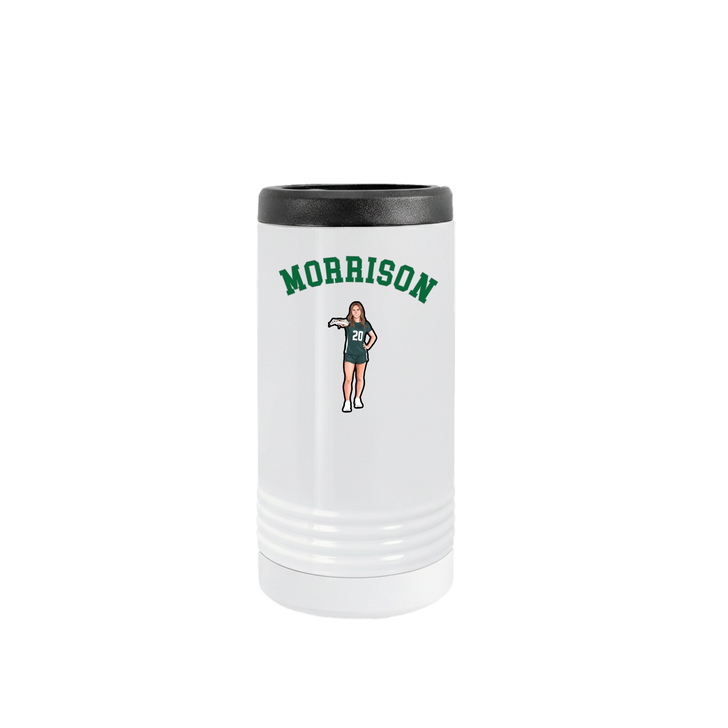 Slim Beverage Holder — Shirsey Arch in White