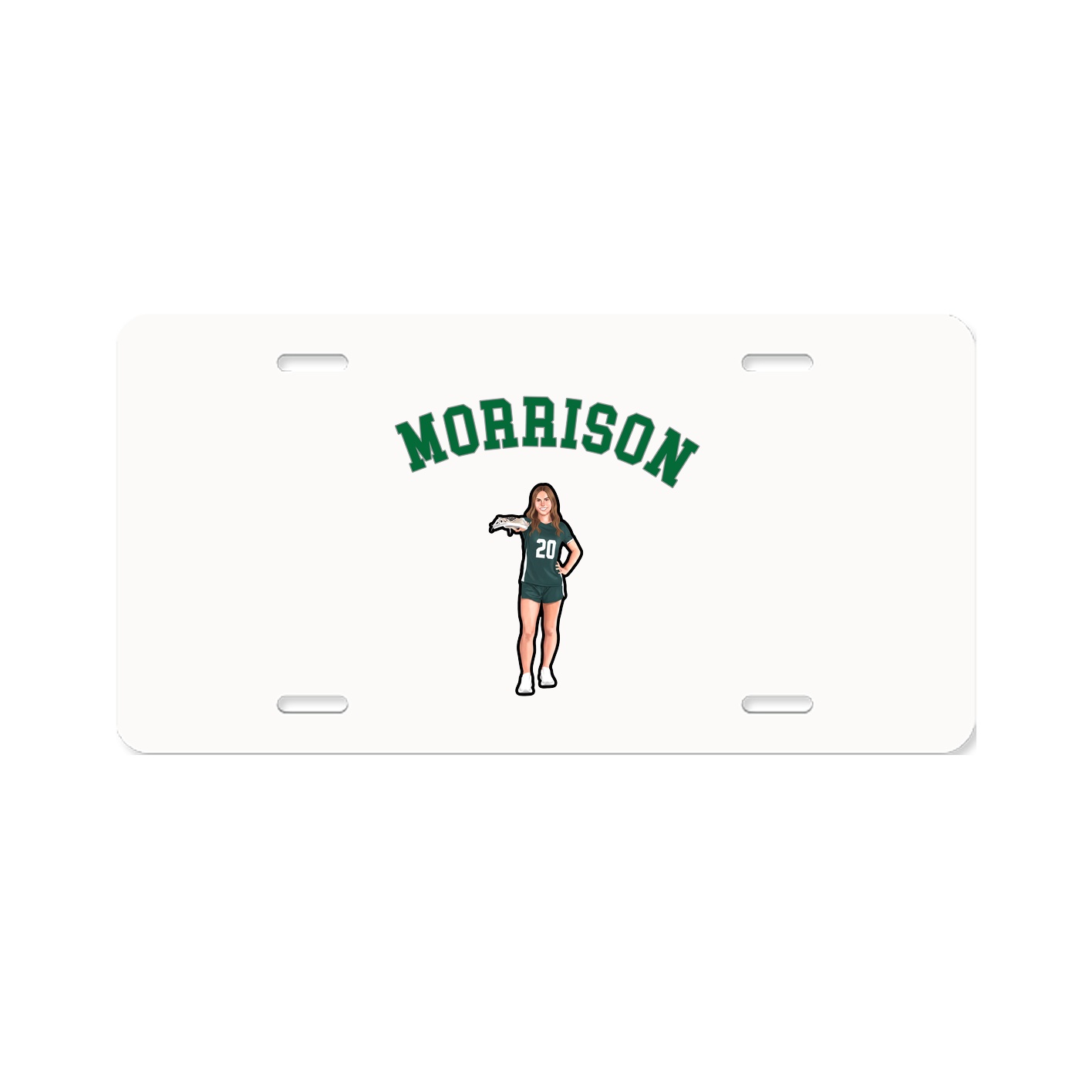 License Plate — Shirsey Arch in Classic