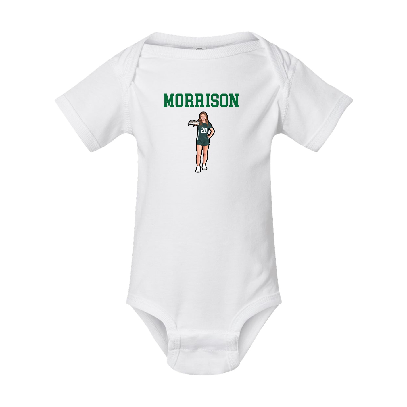 Baby Onesie — Shirsey in White