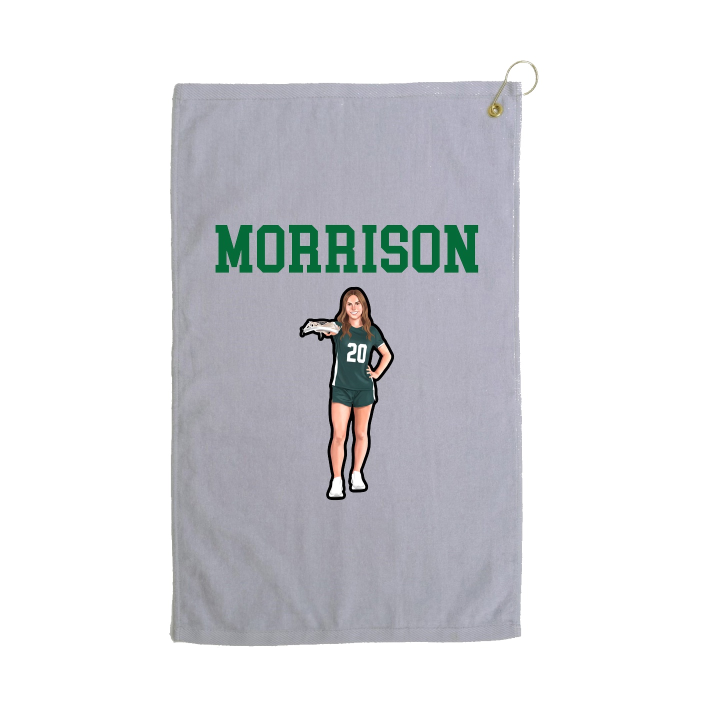 Golf Towel — Shirsey in Grey