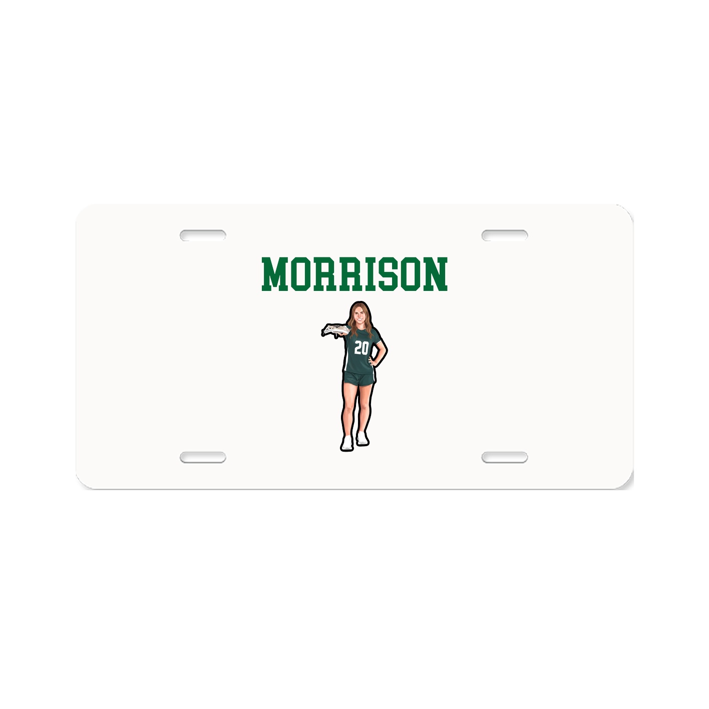 License Plate — Shirsey in Classic
