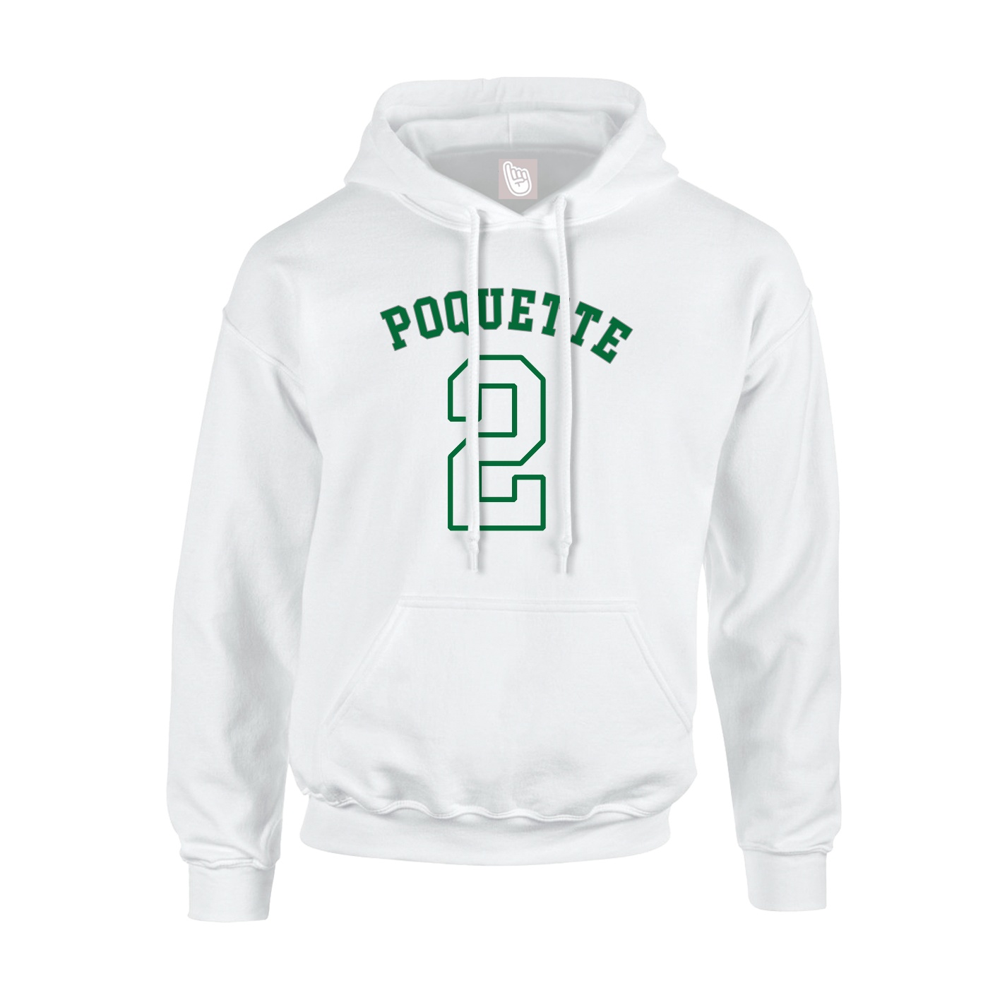 Hoodie — Shirsey Arch in White