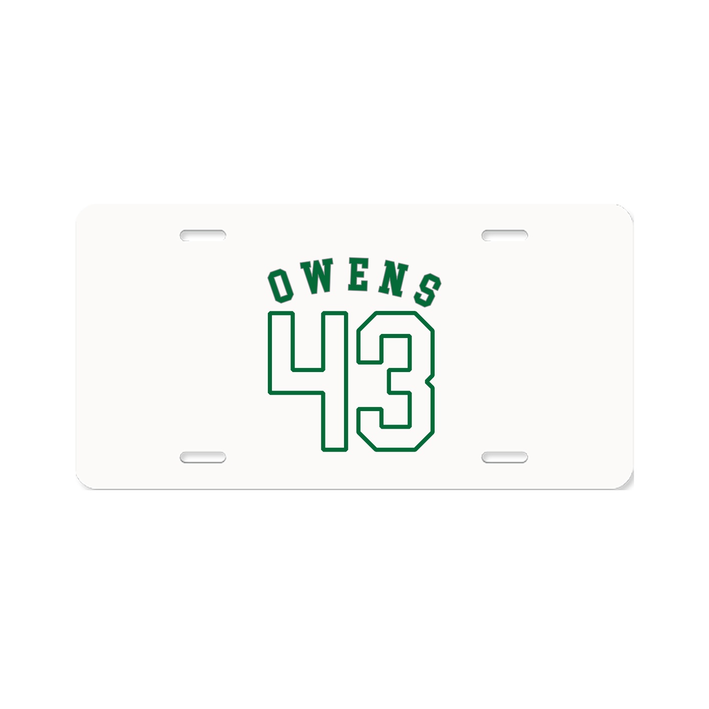 License Plate — Shirsey Arch in Classic