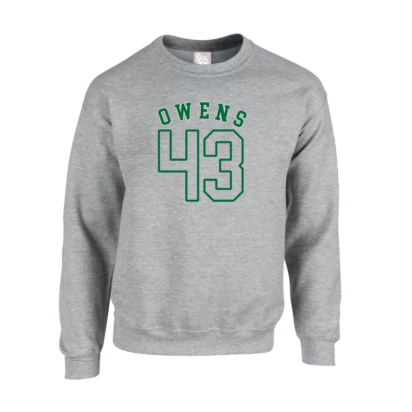 Fleece Crew — Shirsey Arch in Grey