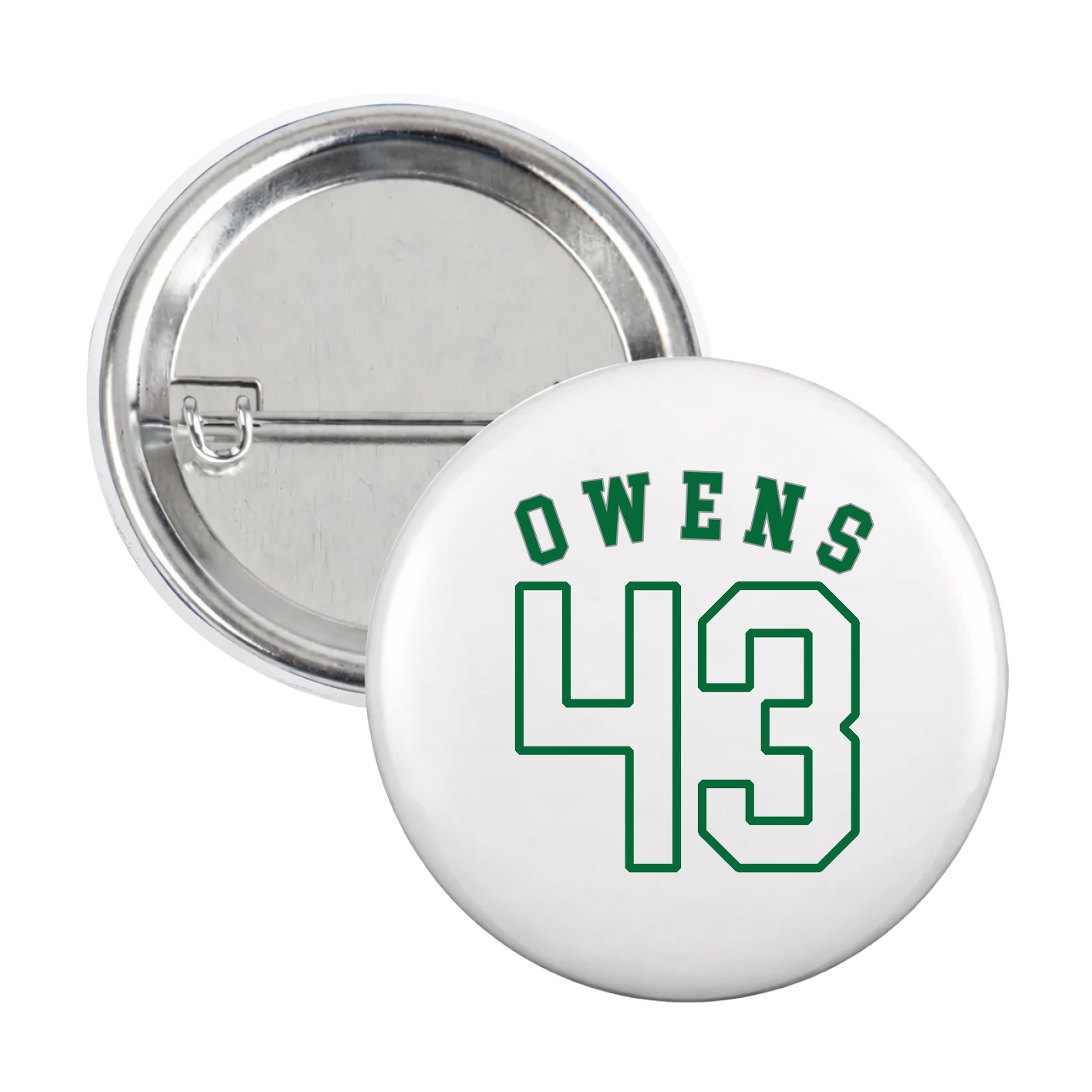 Game Day Button — Shirsey Arch in White