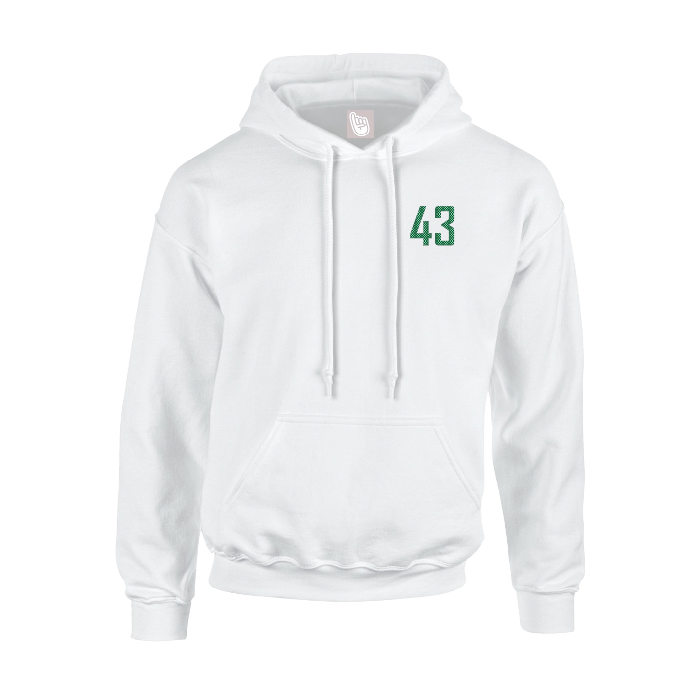 Hoodie — Front Shirsy in White