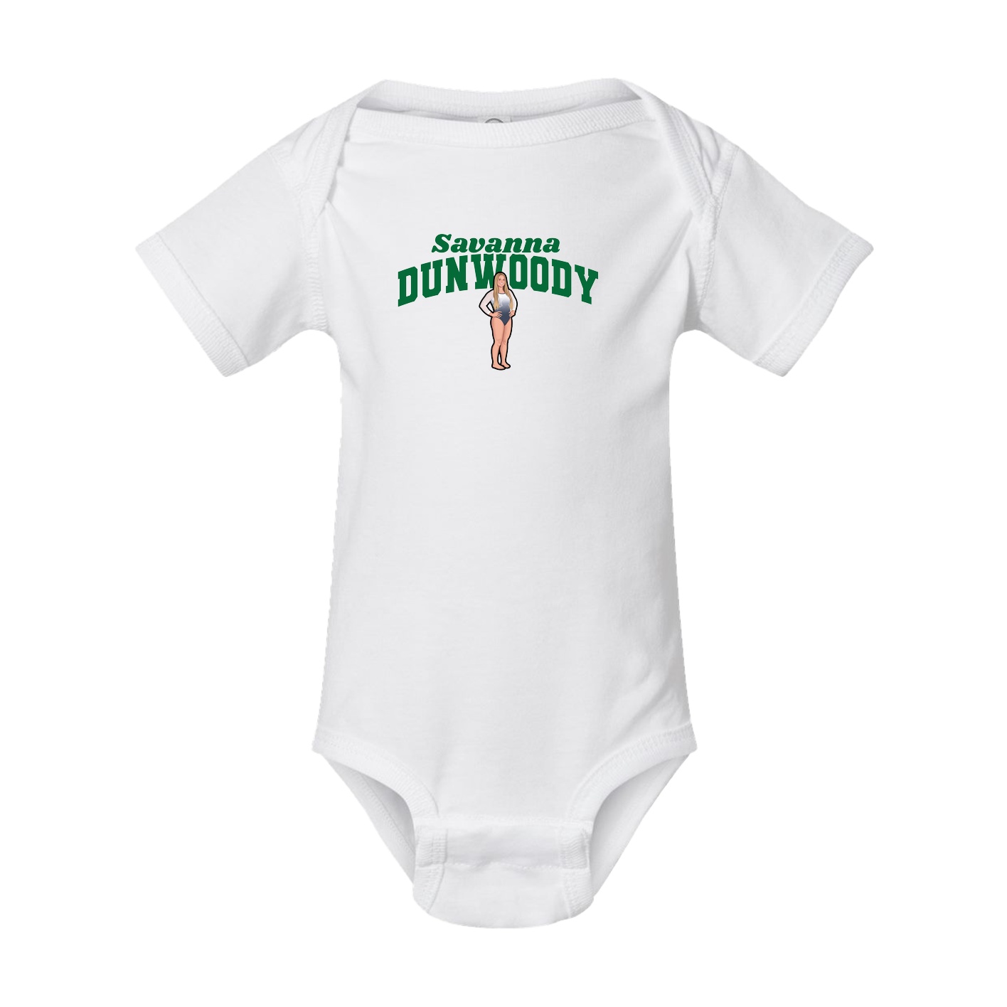 Baby Onesie — Signature Arch in White