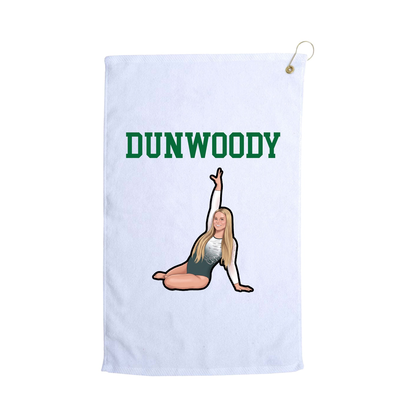 Golf Towel — Shirsey in White