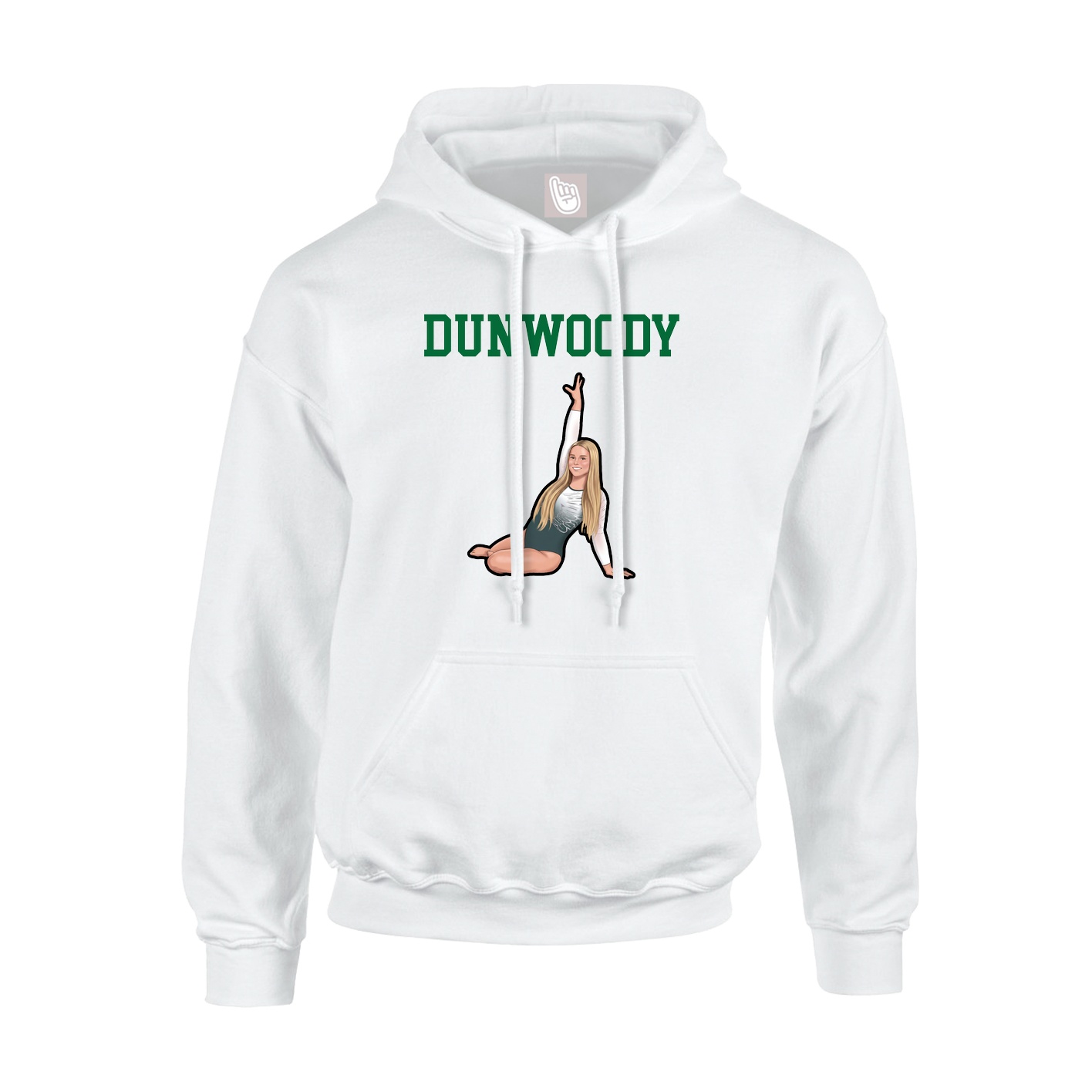 Youth Hoodie — Shirsey in White