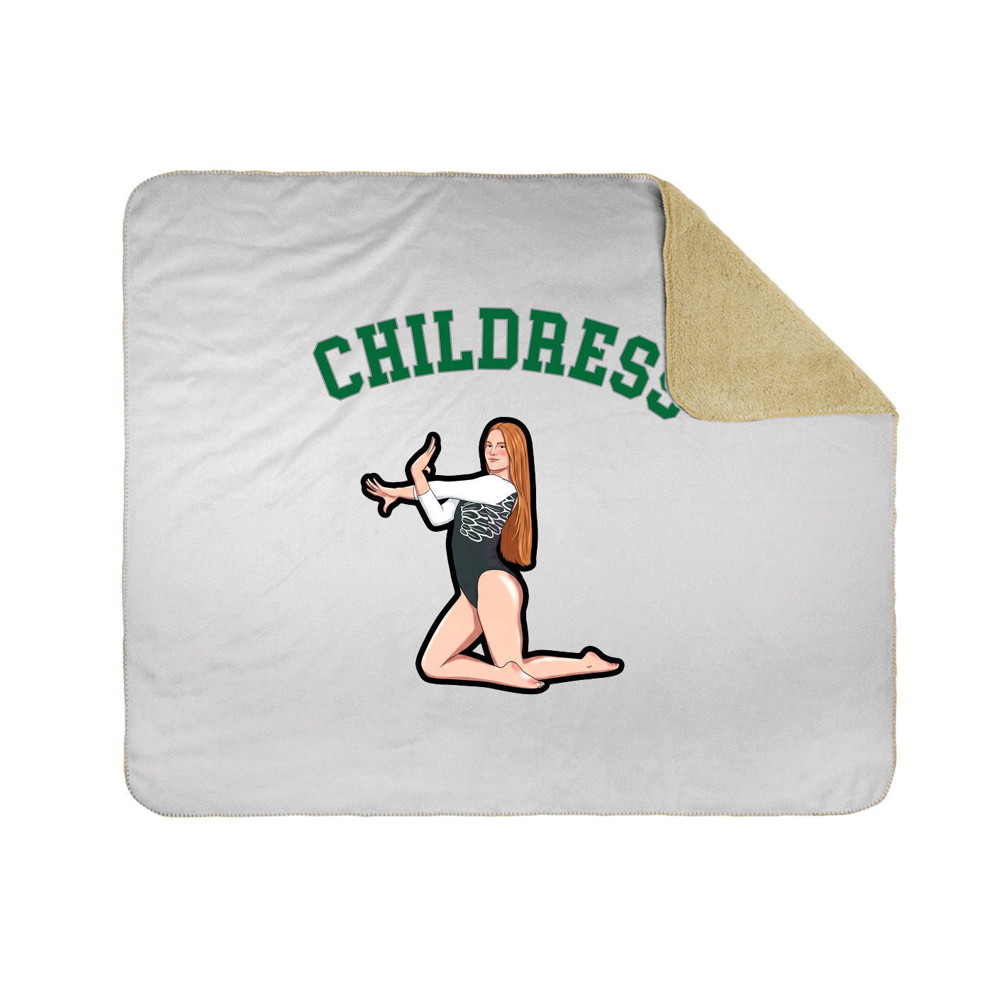 Throw Blanket — Shirsey Arch in White