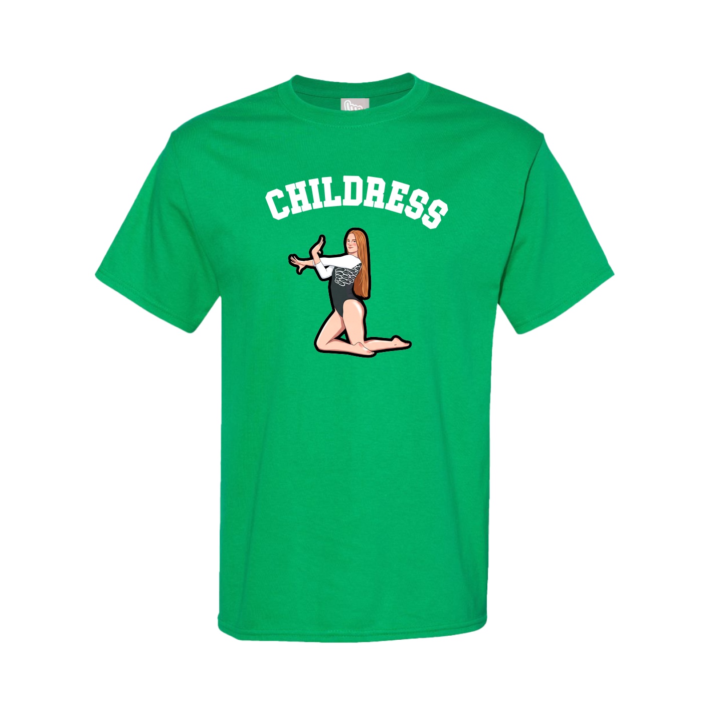 Youth Tee — Shirsey Arch in Green