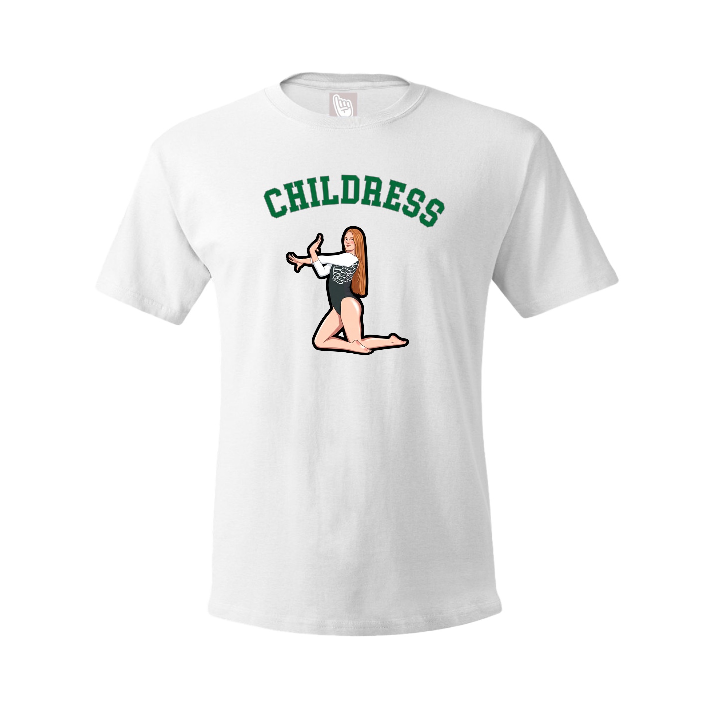 Youth Tee — Shirsey Arch in White