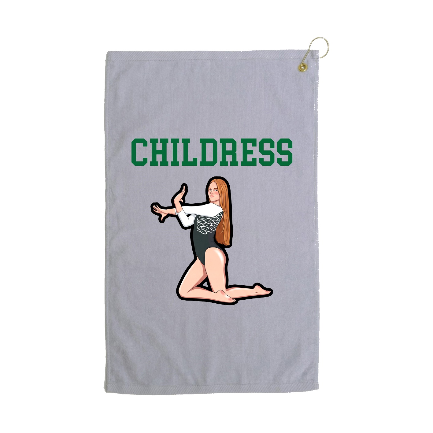 Golf Towel — Shirsey in Grey