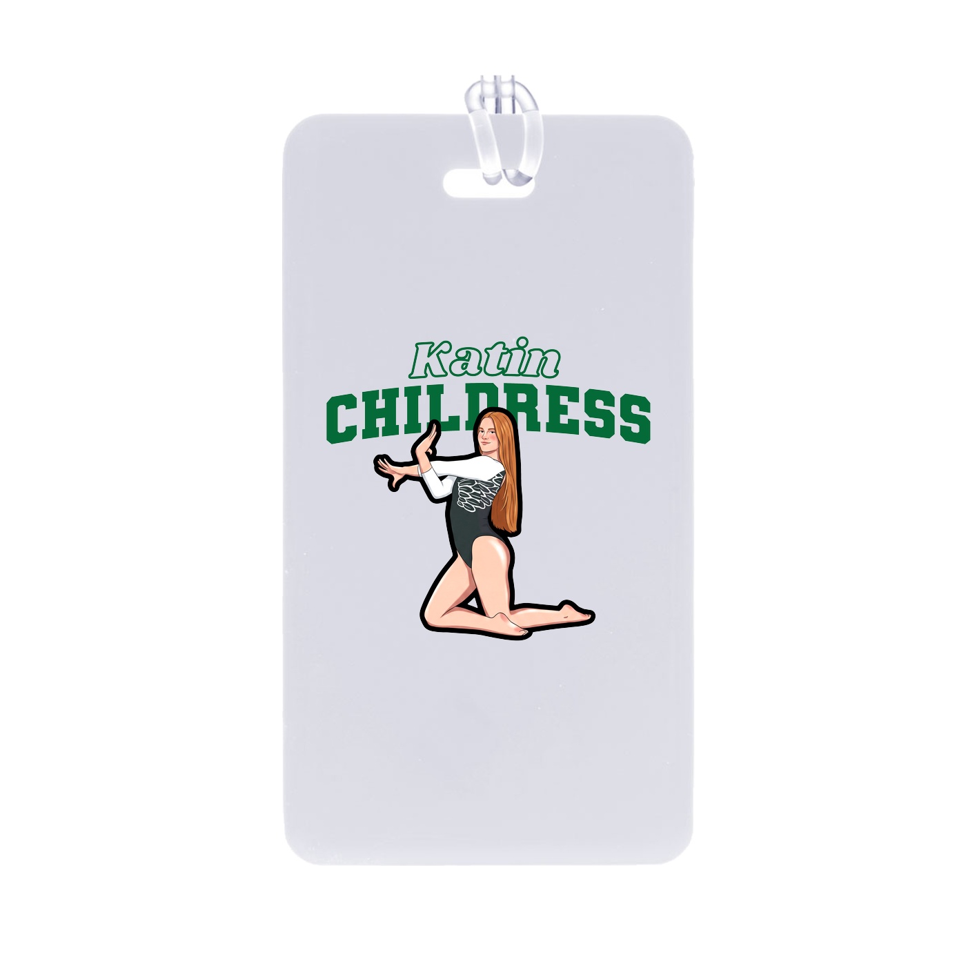 Bag Tag — Name Arch in Classic
