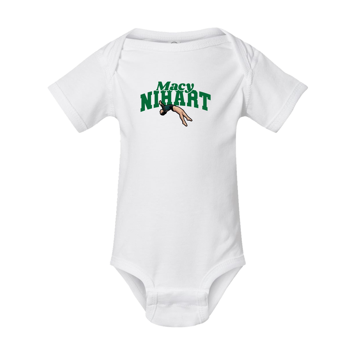 Baby Onesie — Signature Arch in White