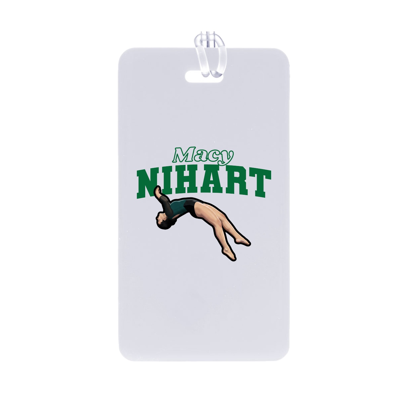 Bag Tag — Name Arch in Classic