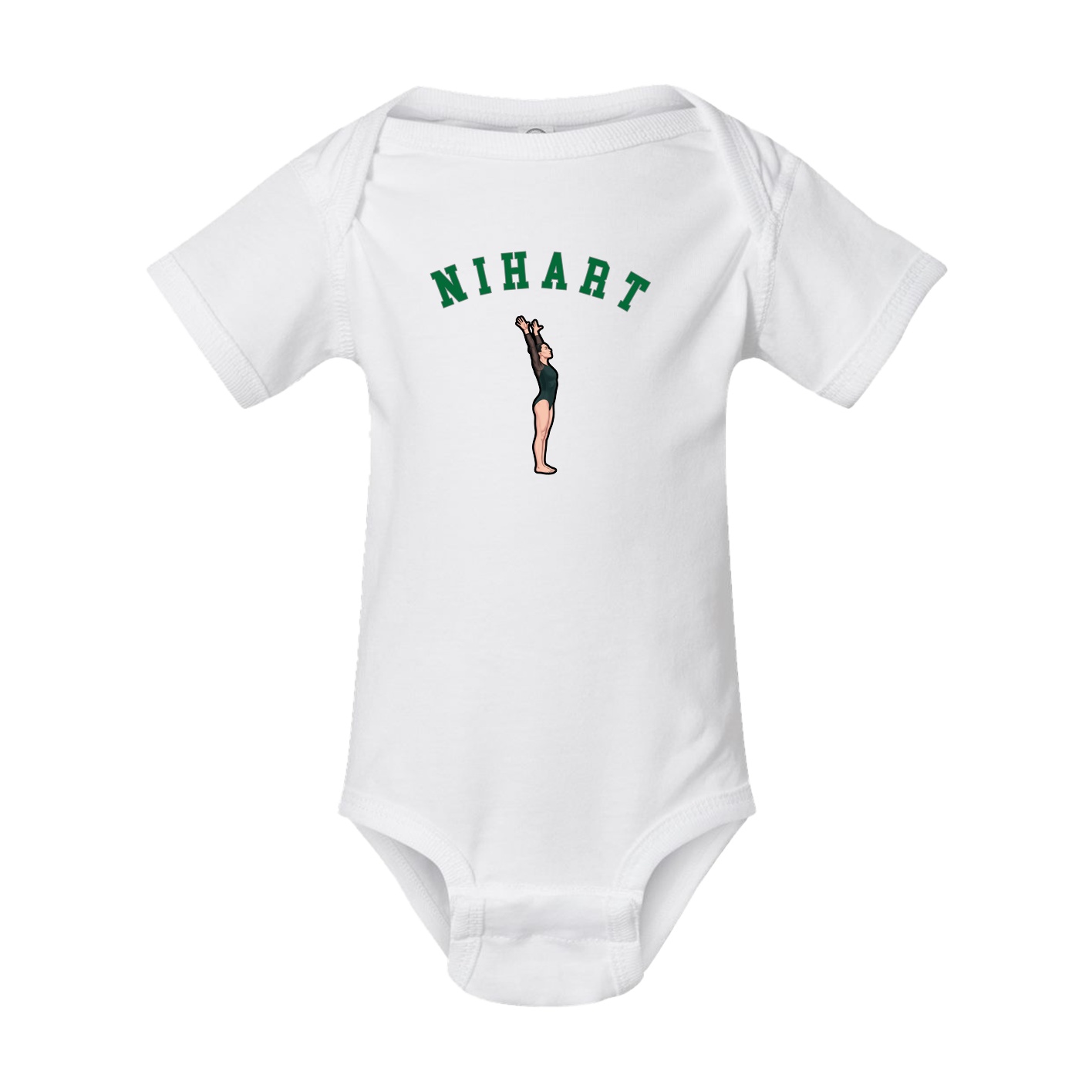 Baby Onesie — Shirsey Arch in White