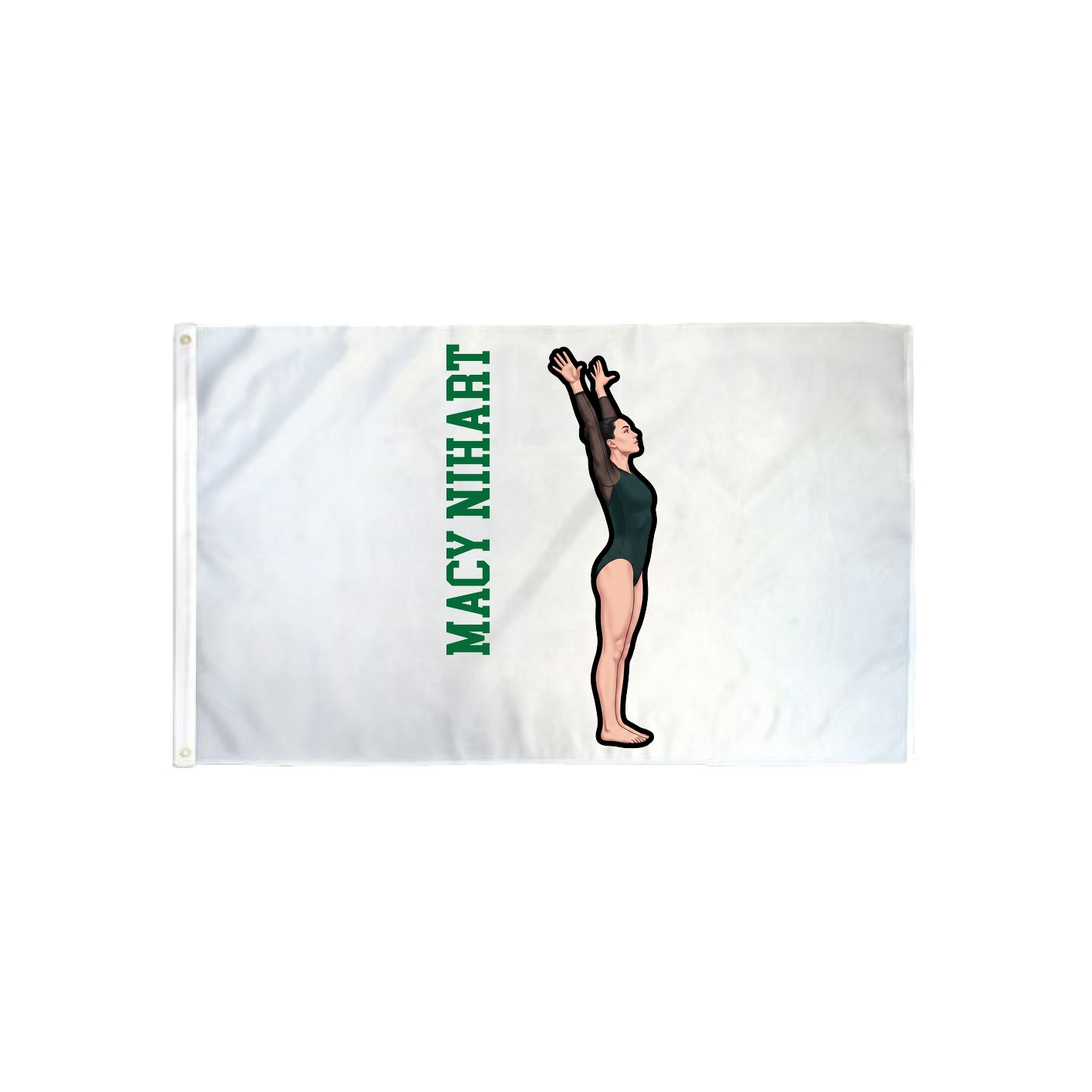 3x5 Flag — Name Vertical in Classic