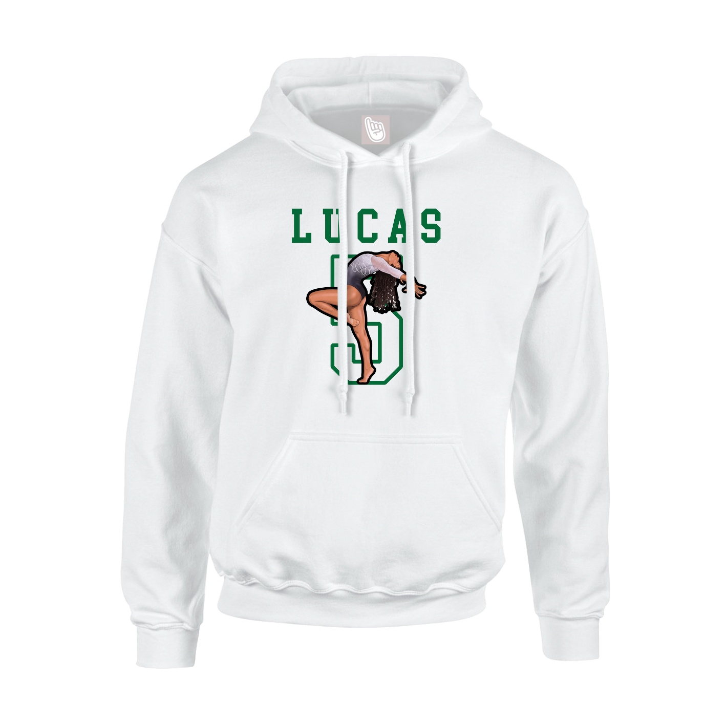 Hoodie — Shirsey in White