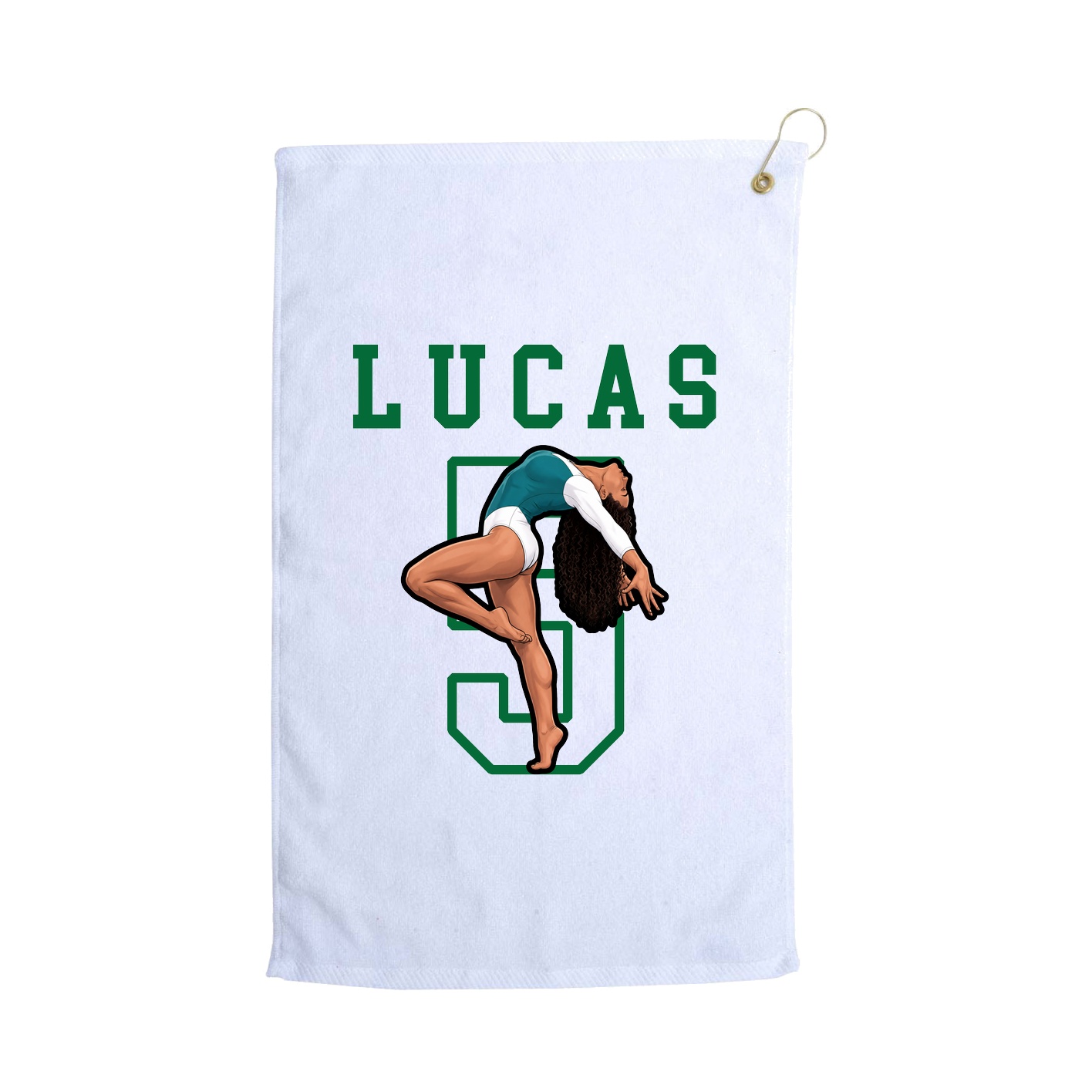 Golf Towel — Shirsey in White