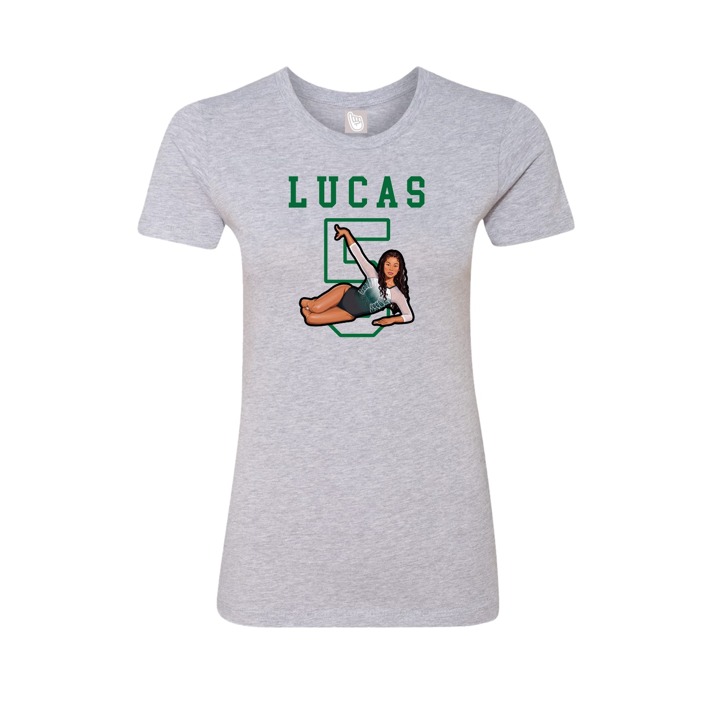 Fitted Women's Tee — Shirsey in Grey
