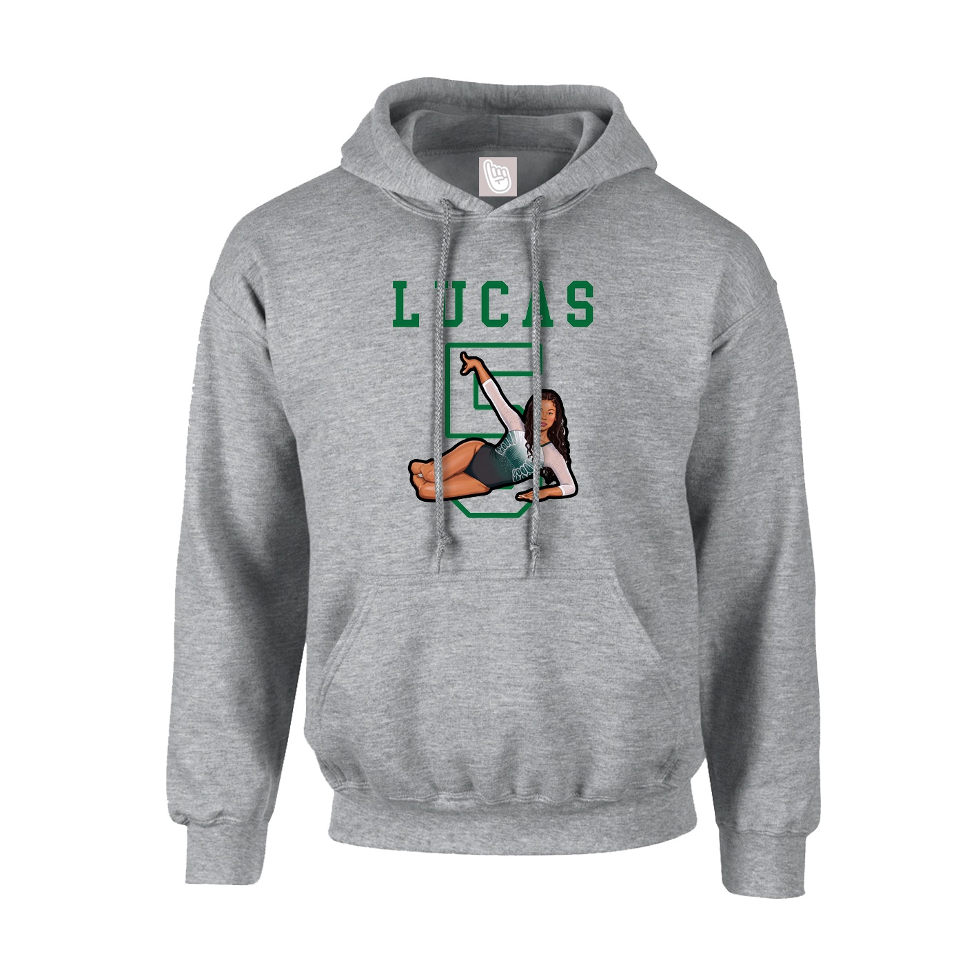 Hoodie — Shirsey in Grey