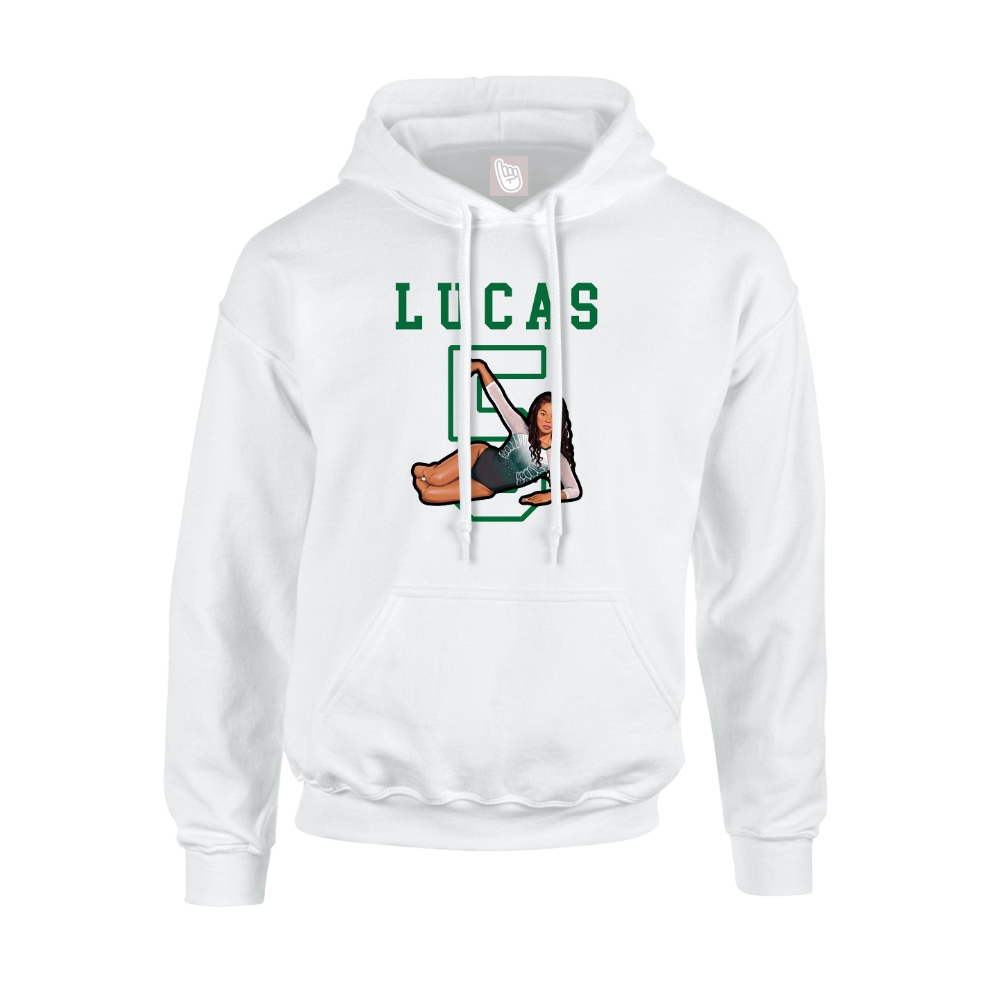 Youth Hoodie — Shirsey in White